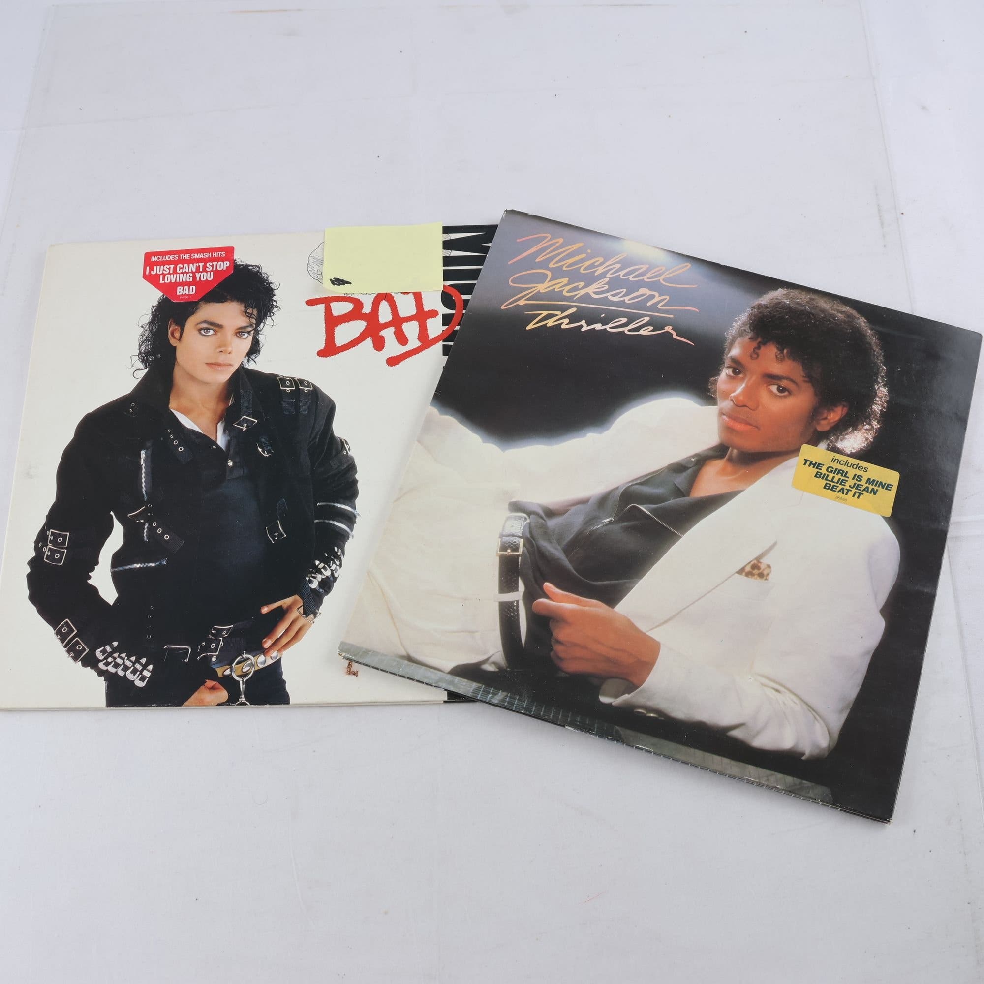 LP, Michael Jacksson, thriller & Bad