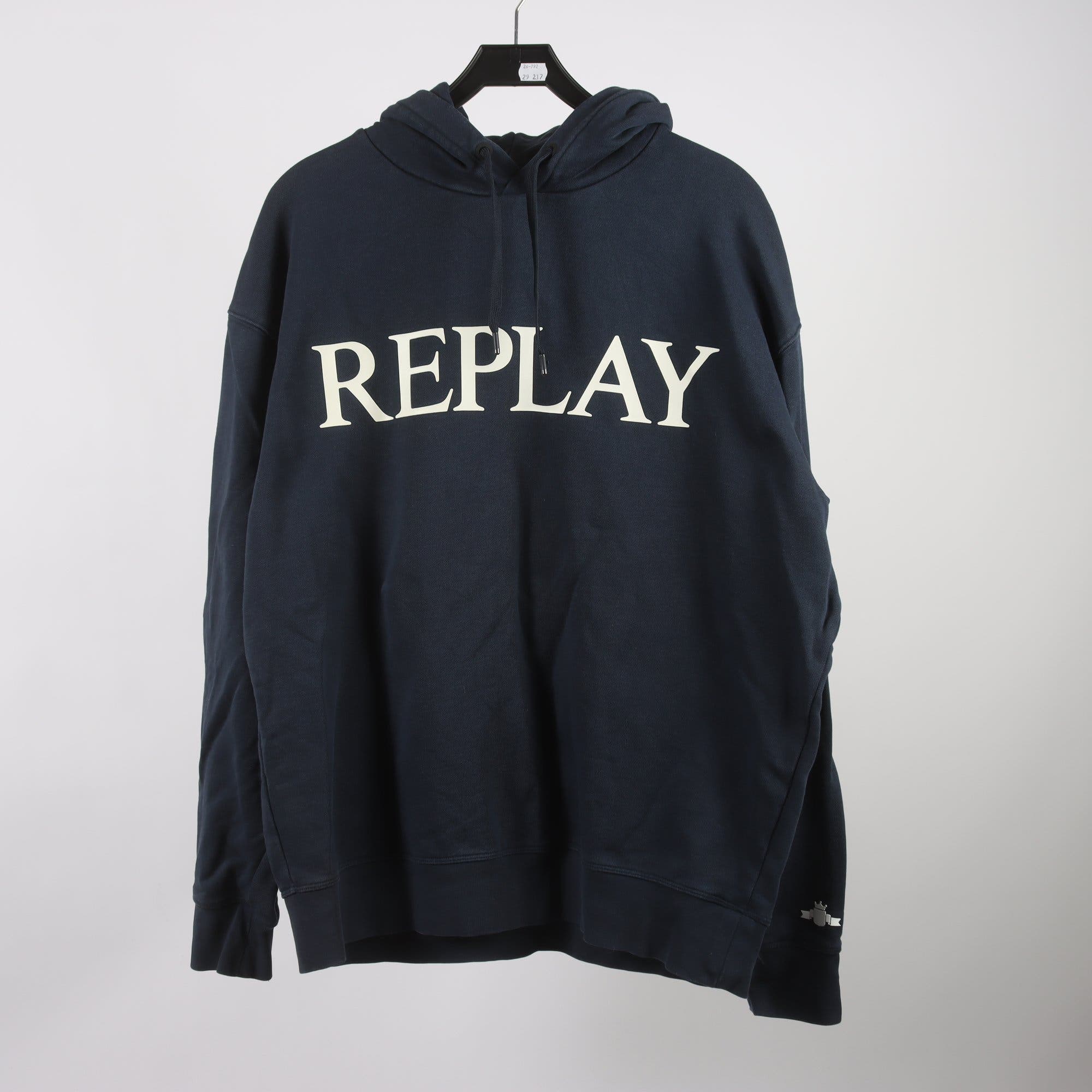 Hoodie, Replay, stl. XL