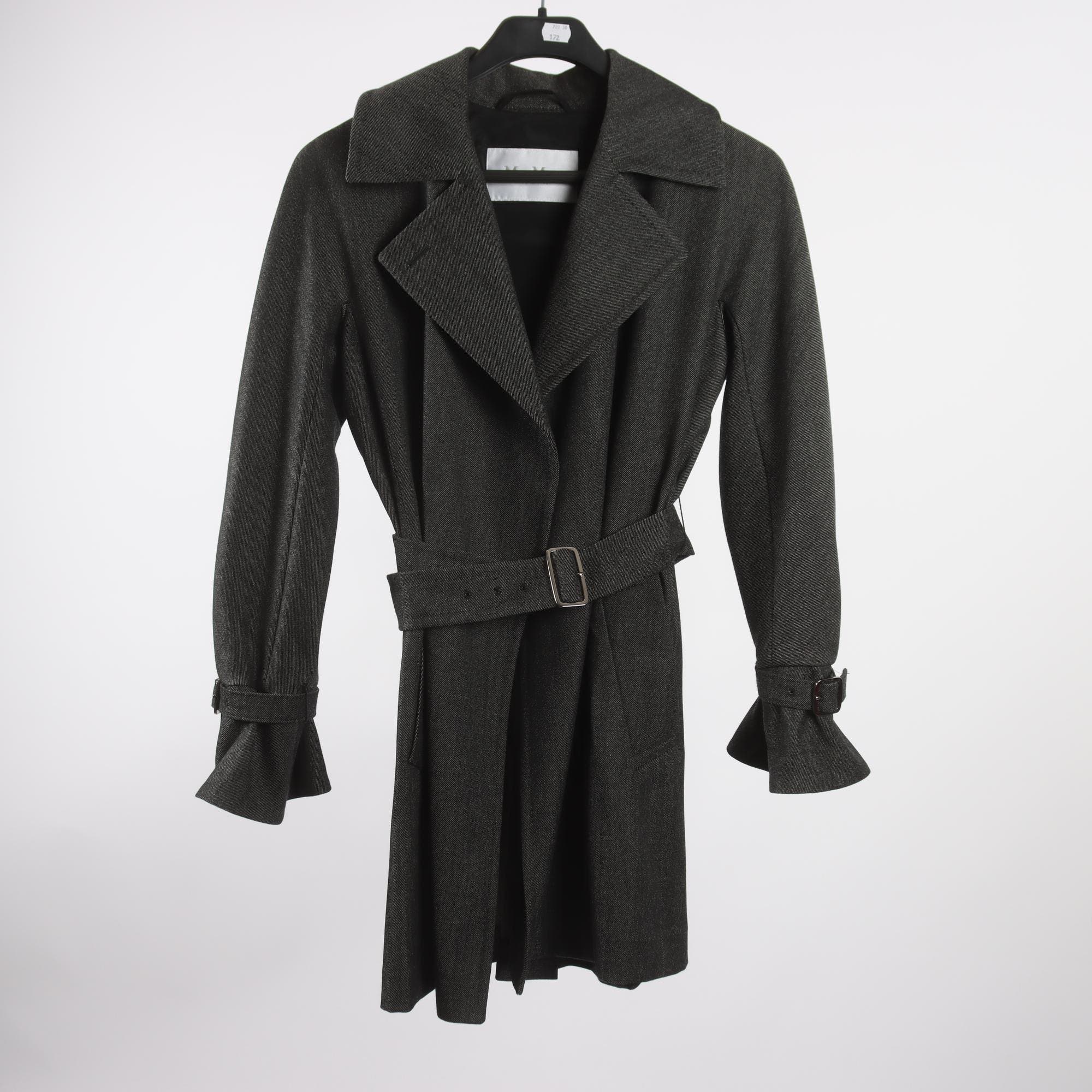Kappa, MaxMara, grå, ull, stl. 34