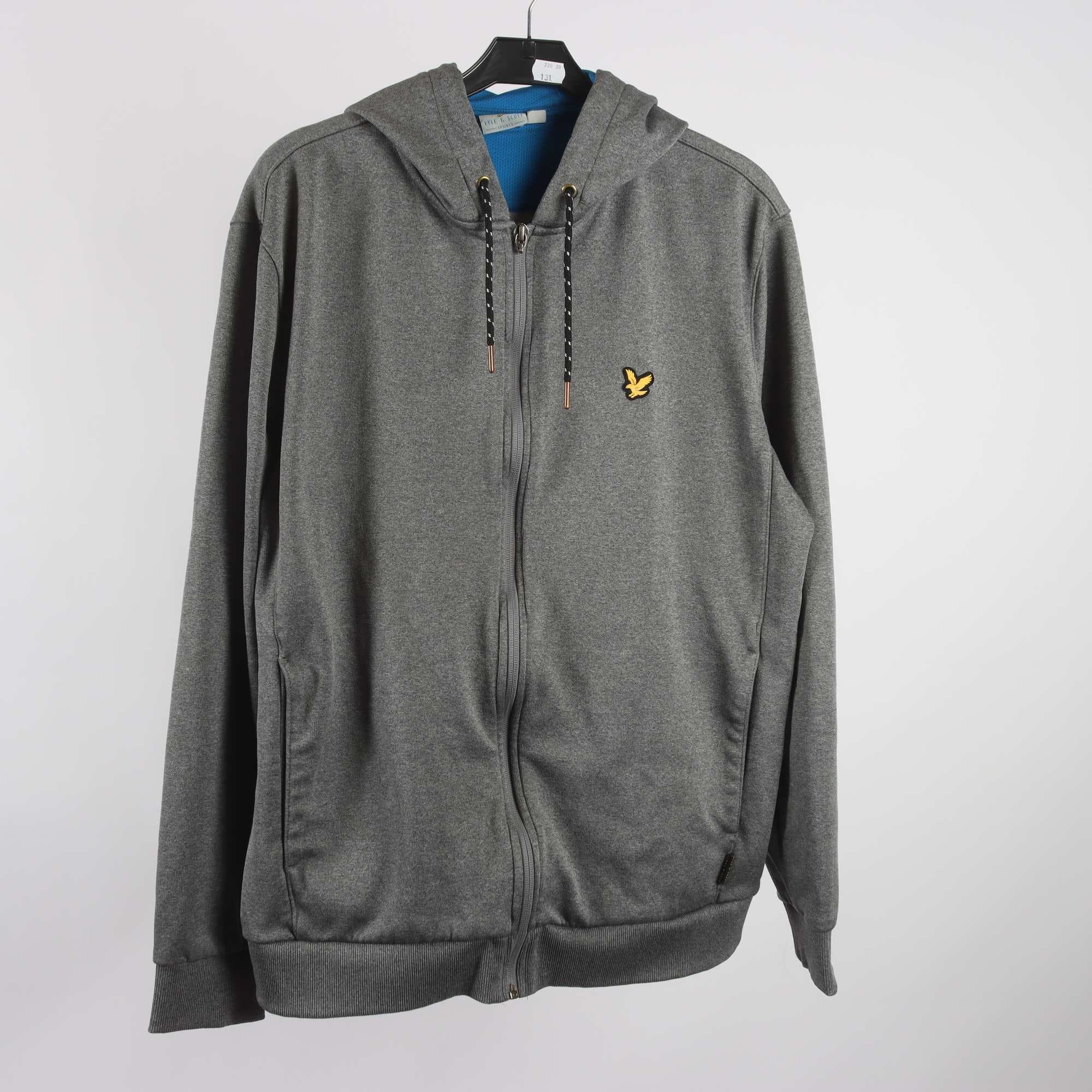 Hoodie, Lyle&Scott, grå, stl. L