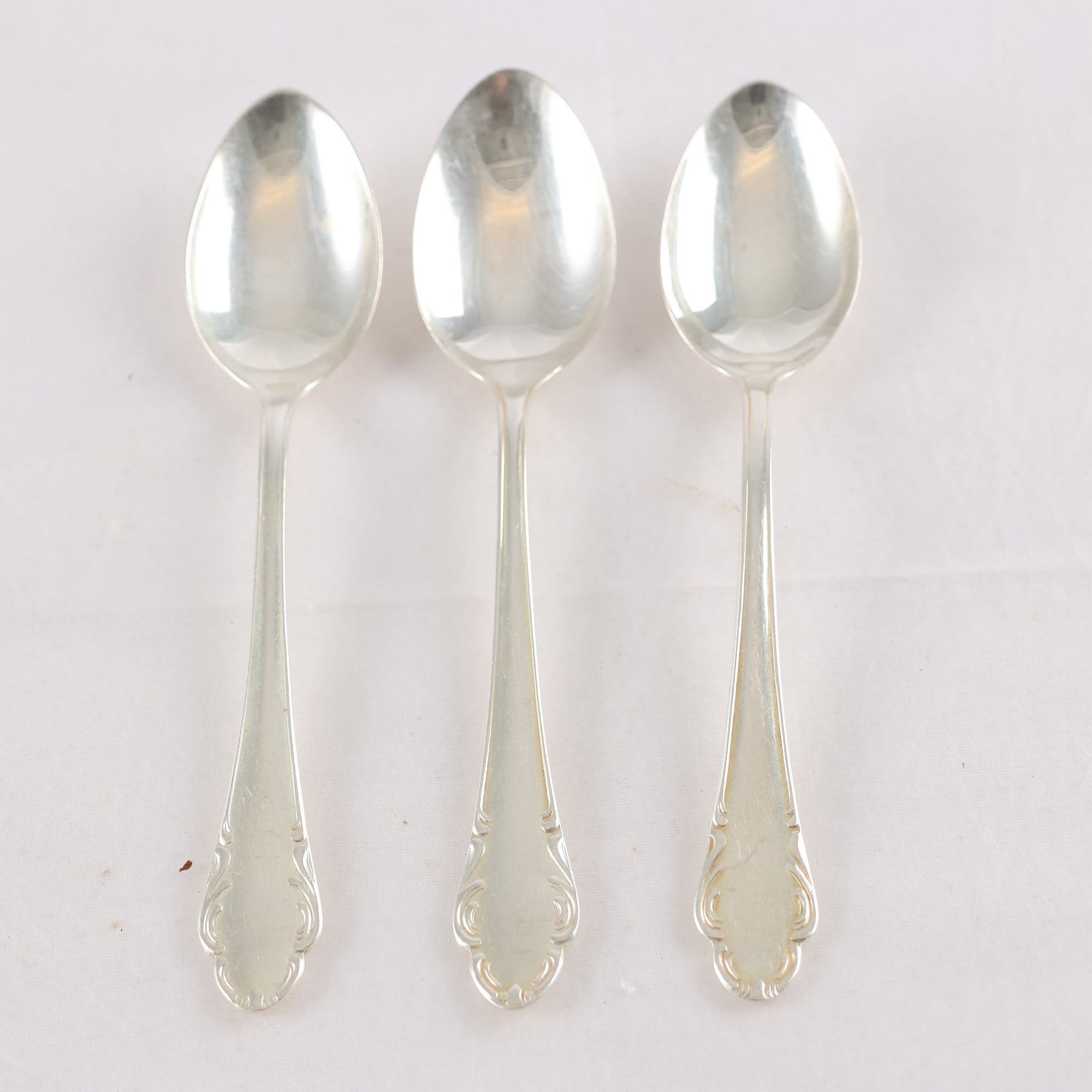 Silverskedar, Haga, kattfot S, 3 st.
