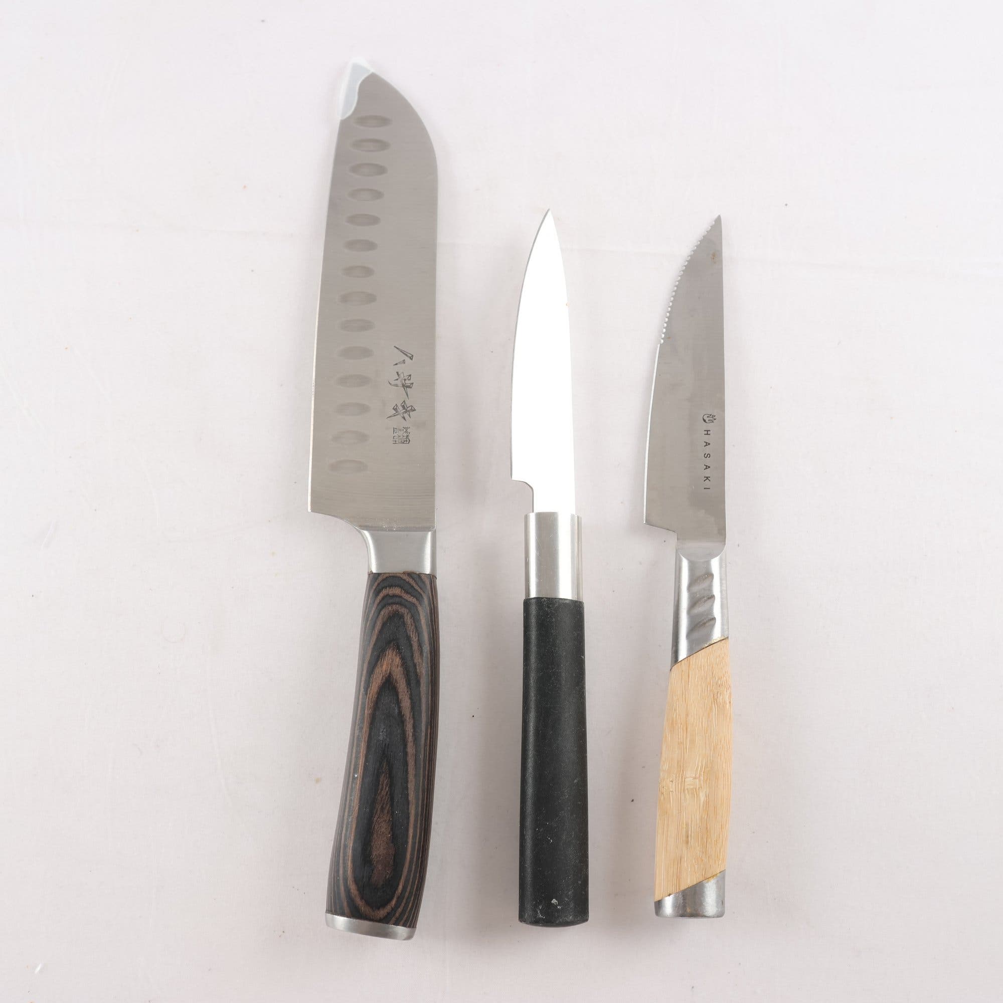 Japanska kockknivar, Hasaki, KAI, 3 st.