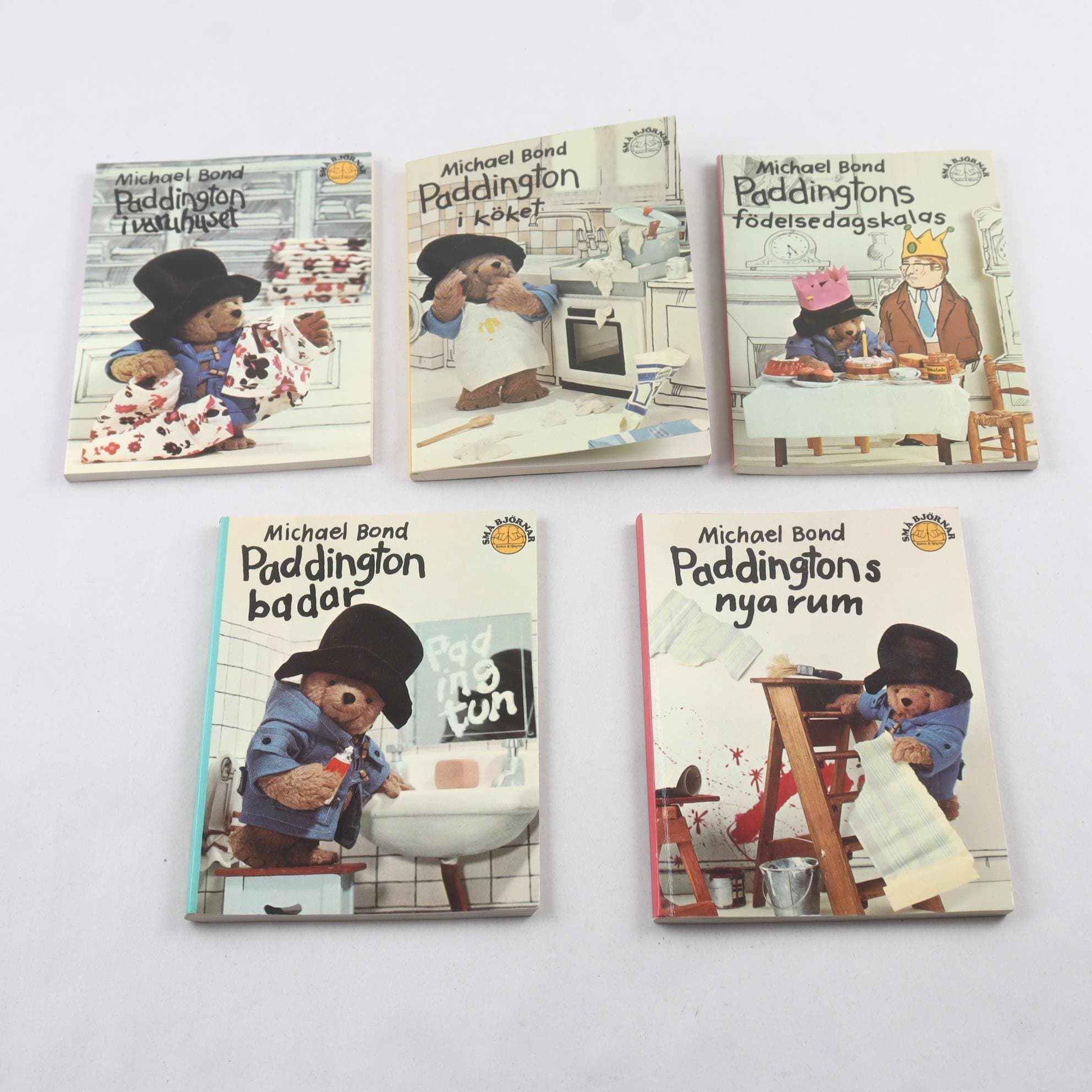Michael Bond, Paddington, bokpaket med 5 delar
