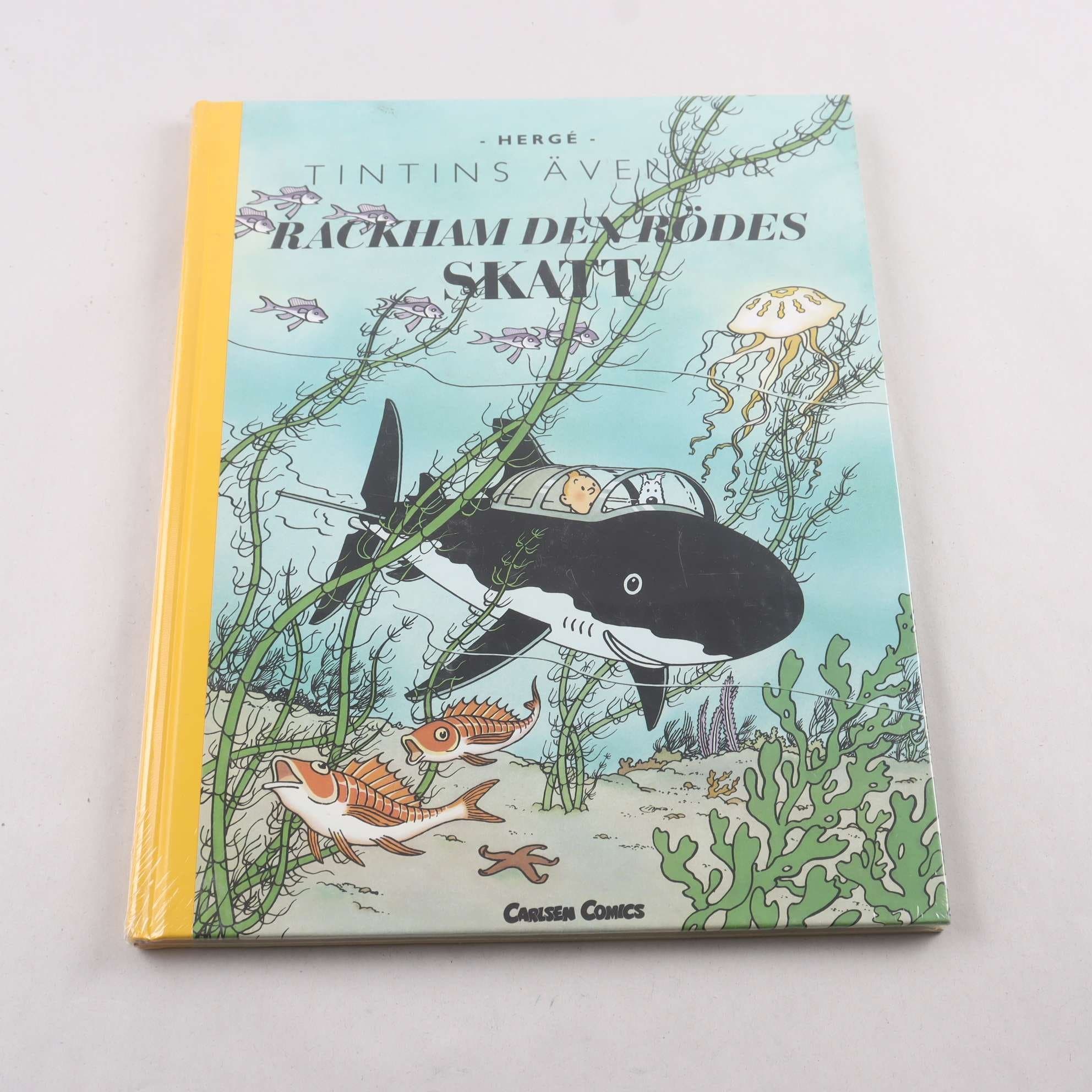 Hergé, Tintins äventyr, Rackham Den Rödes skatt (oöppnad)