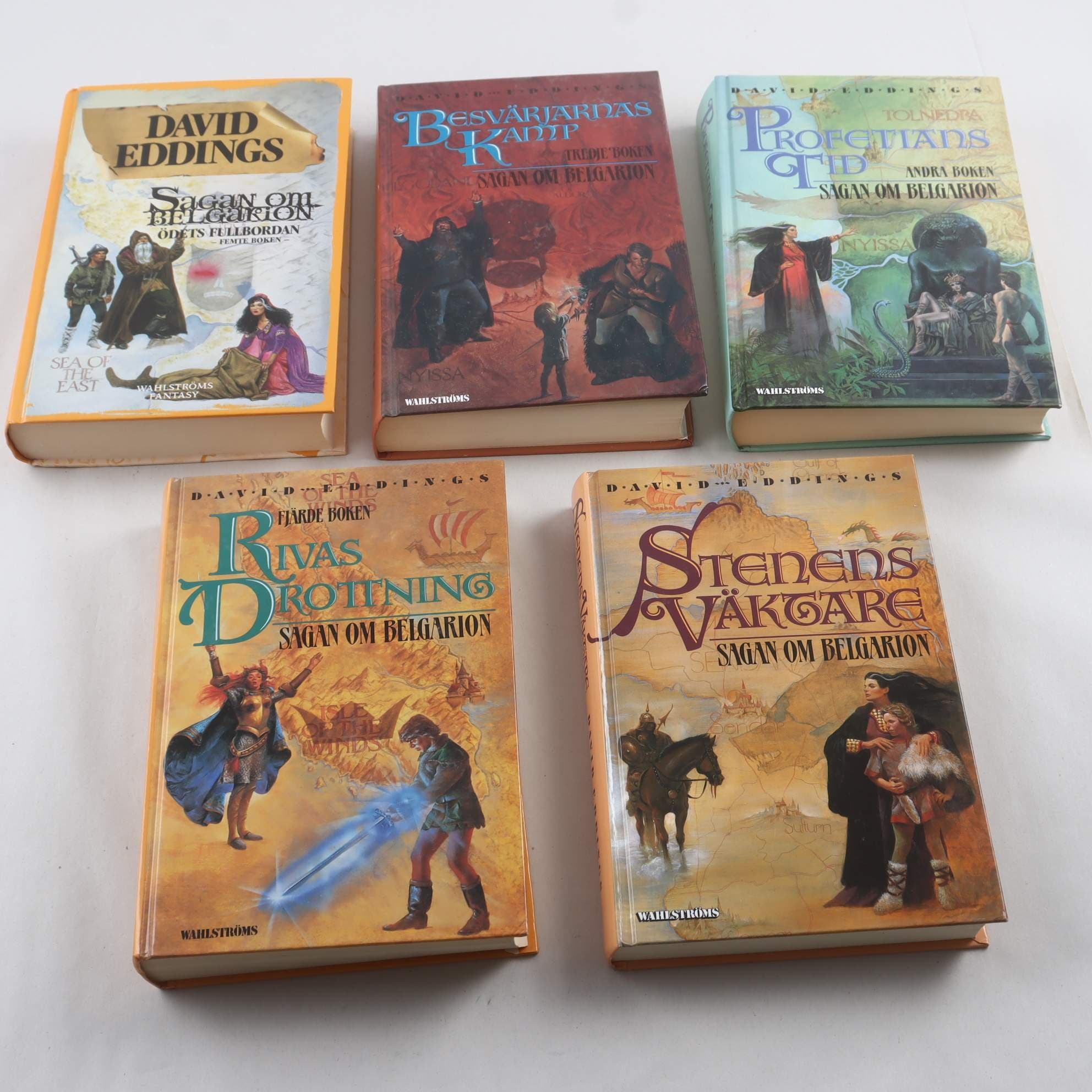 David Eddings, Sagan om Belgarion, Bok 1-5