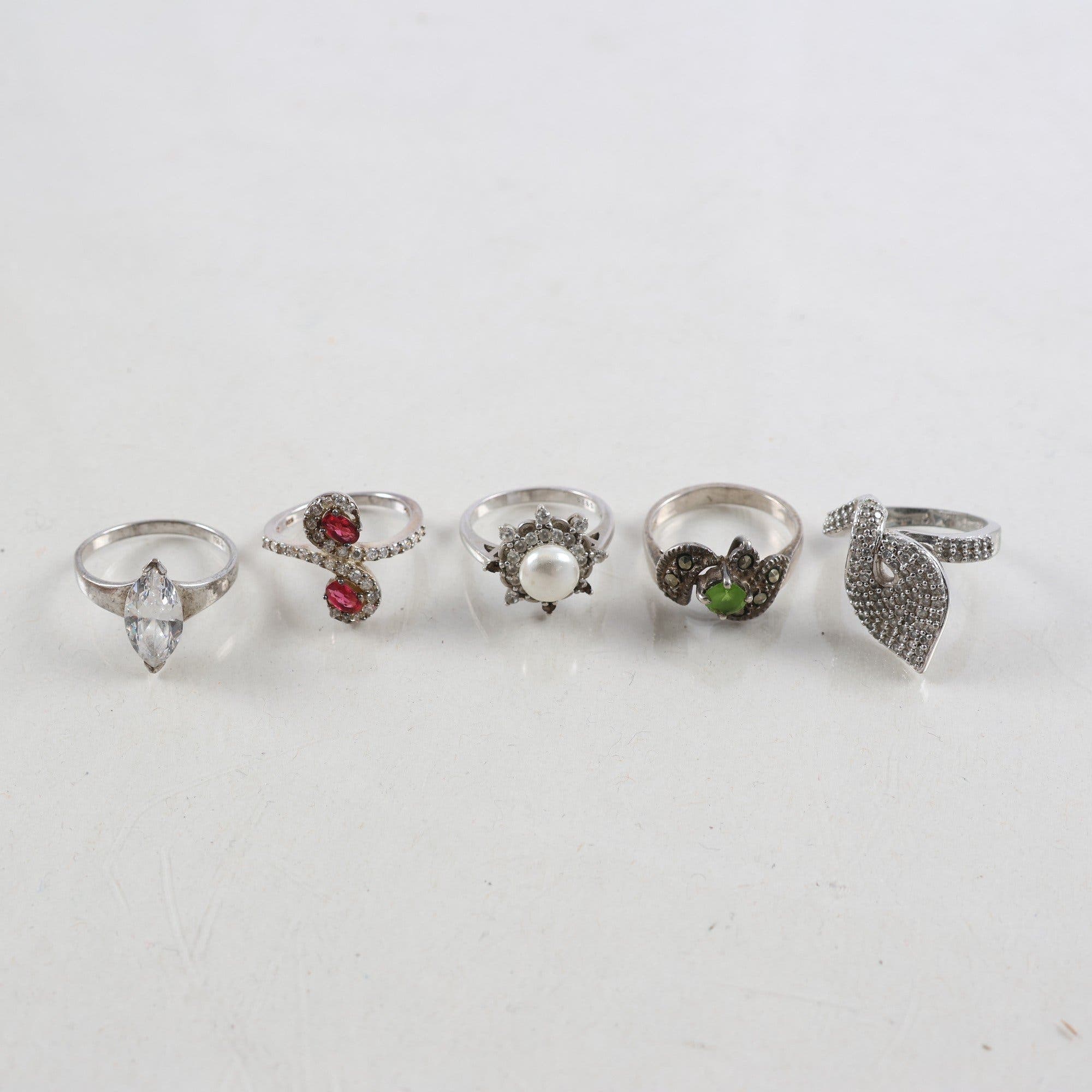 Ringar, silver