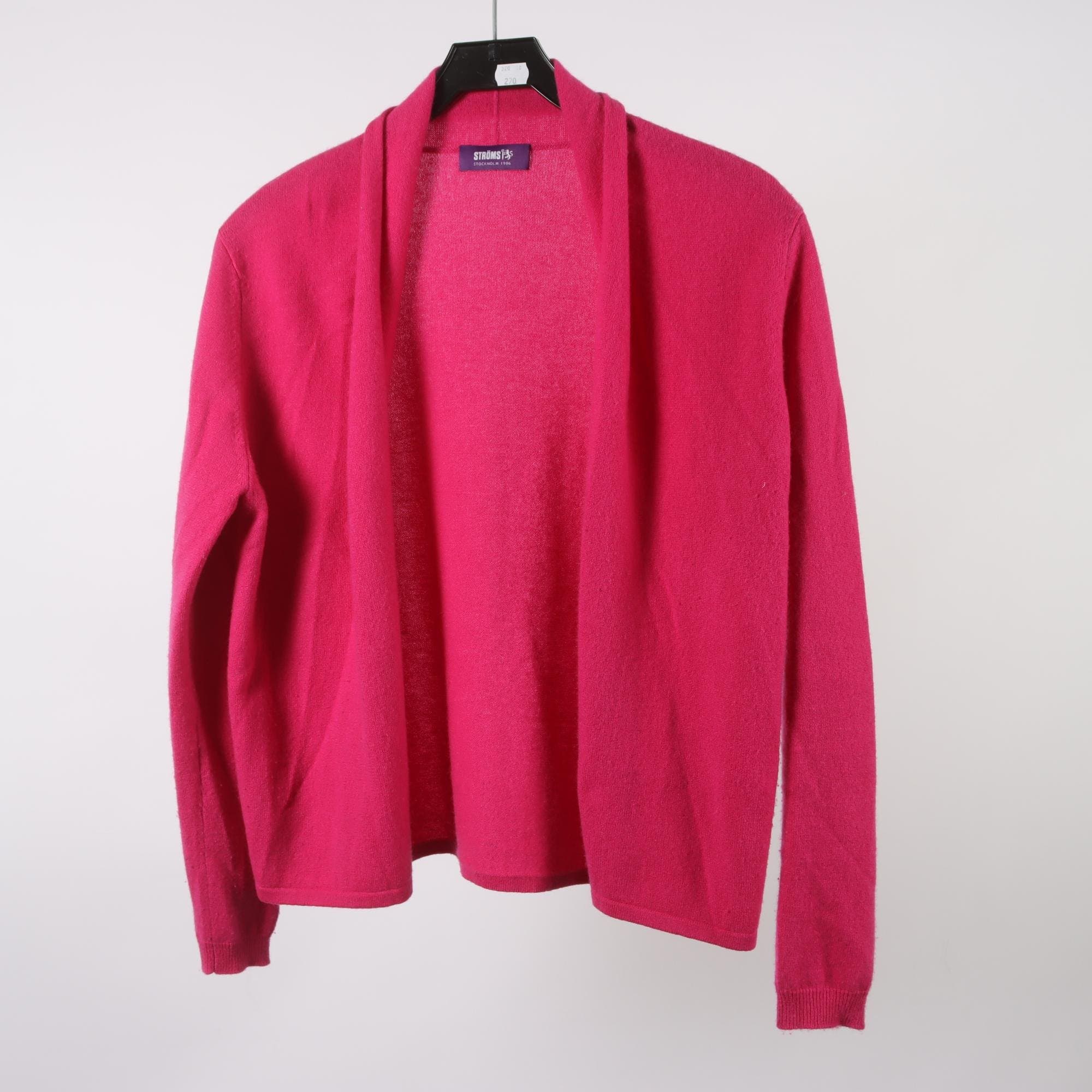 Kofta, Ströms, rosa, 100% cashmere, stl. L.