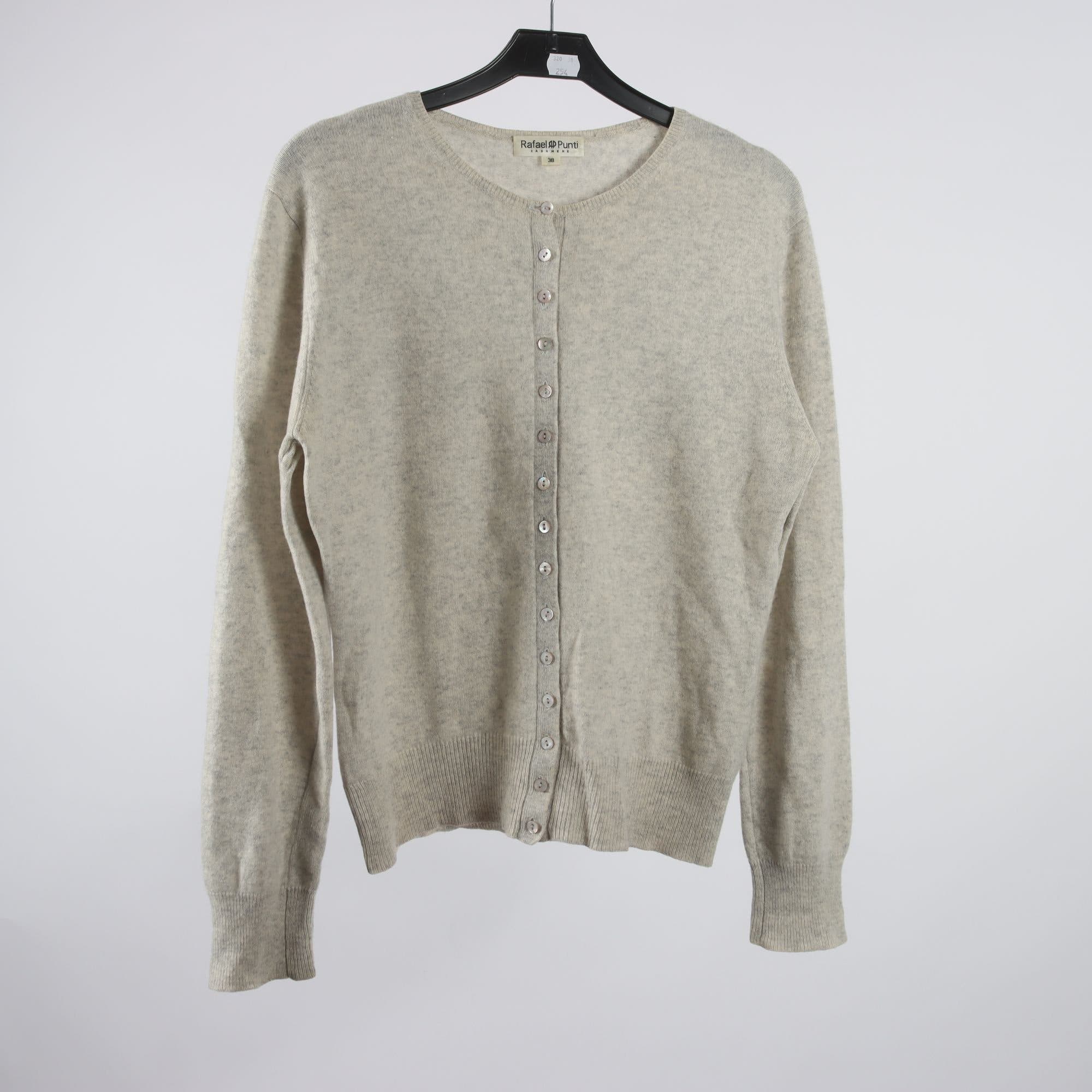 Kofta, Rafael Punti, grå, 100% cashmere, stl. 38.