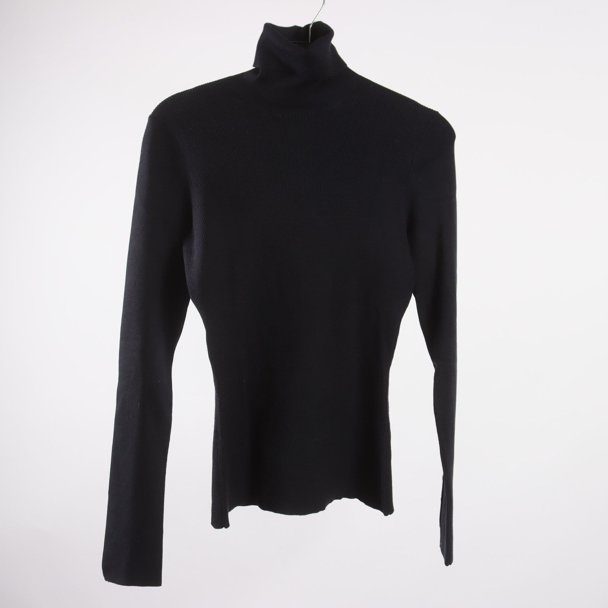 Polotröja, Hugo Boss, blå, ullmix, stl. S.