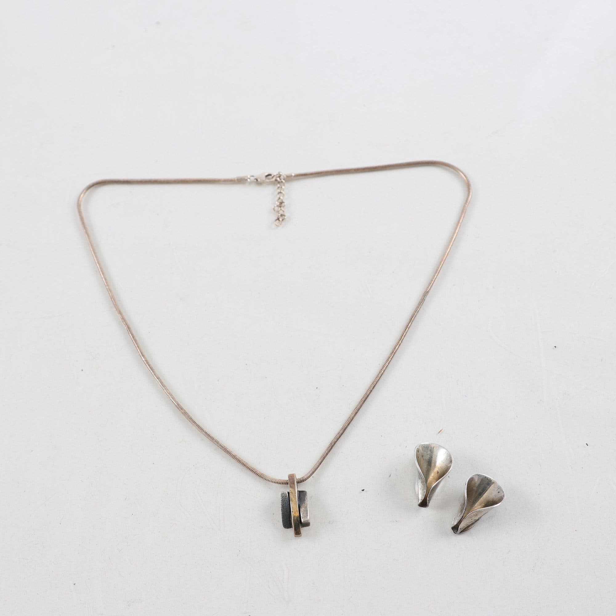 Smyckesset, silver