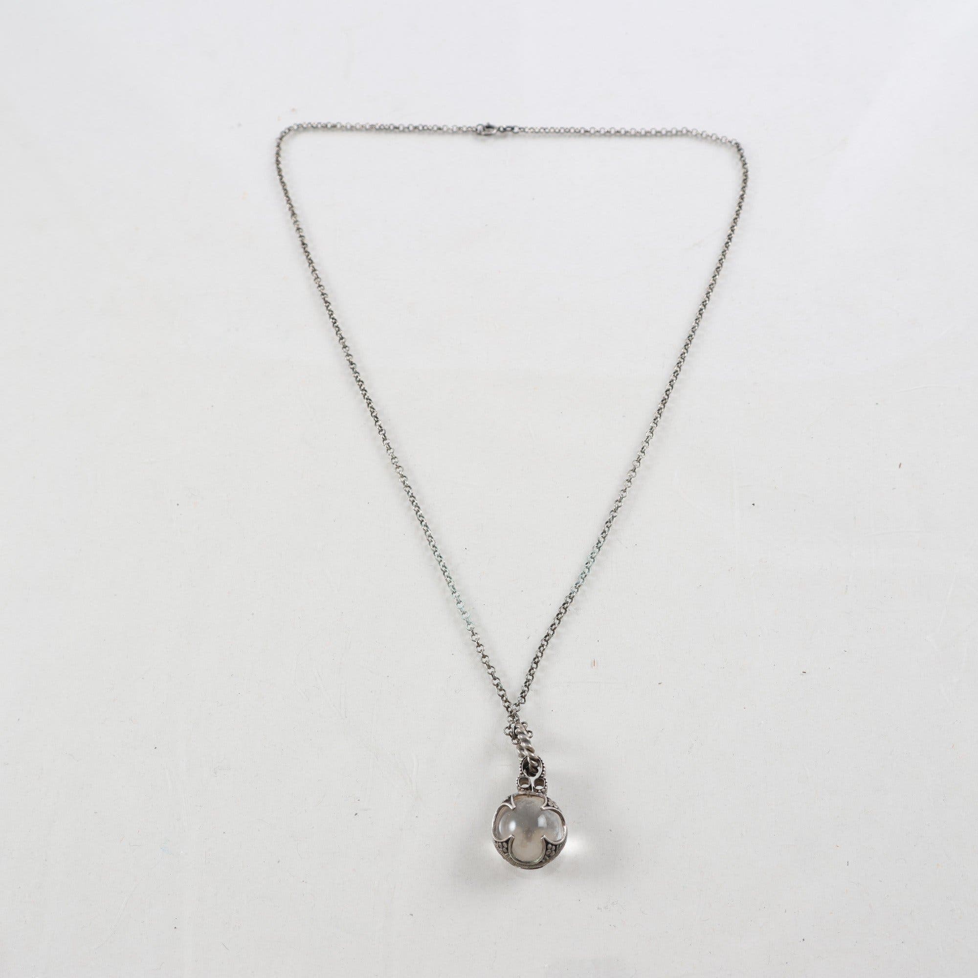 Halsband & hänge, silver