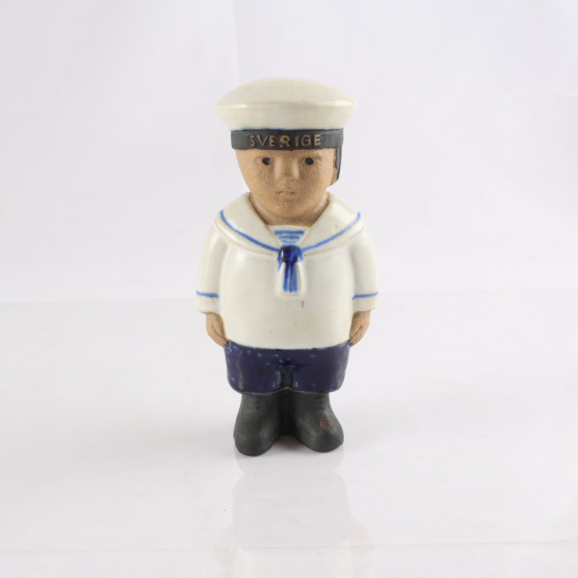 Figurin, Gustaf ur serien Sekelskifte, Lisa Larson, Gustavsberg