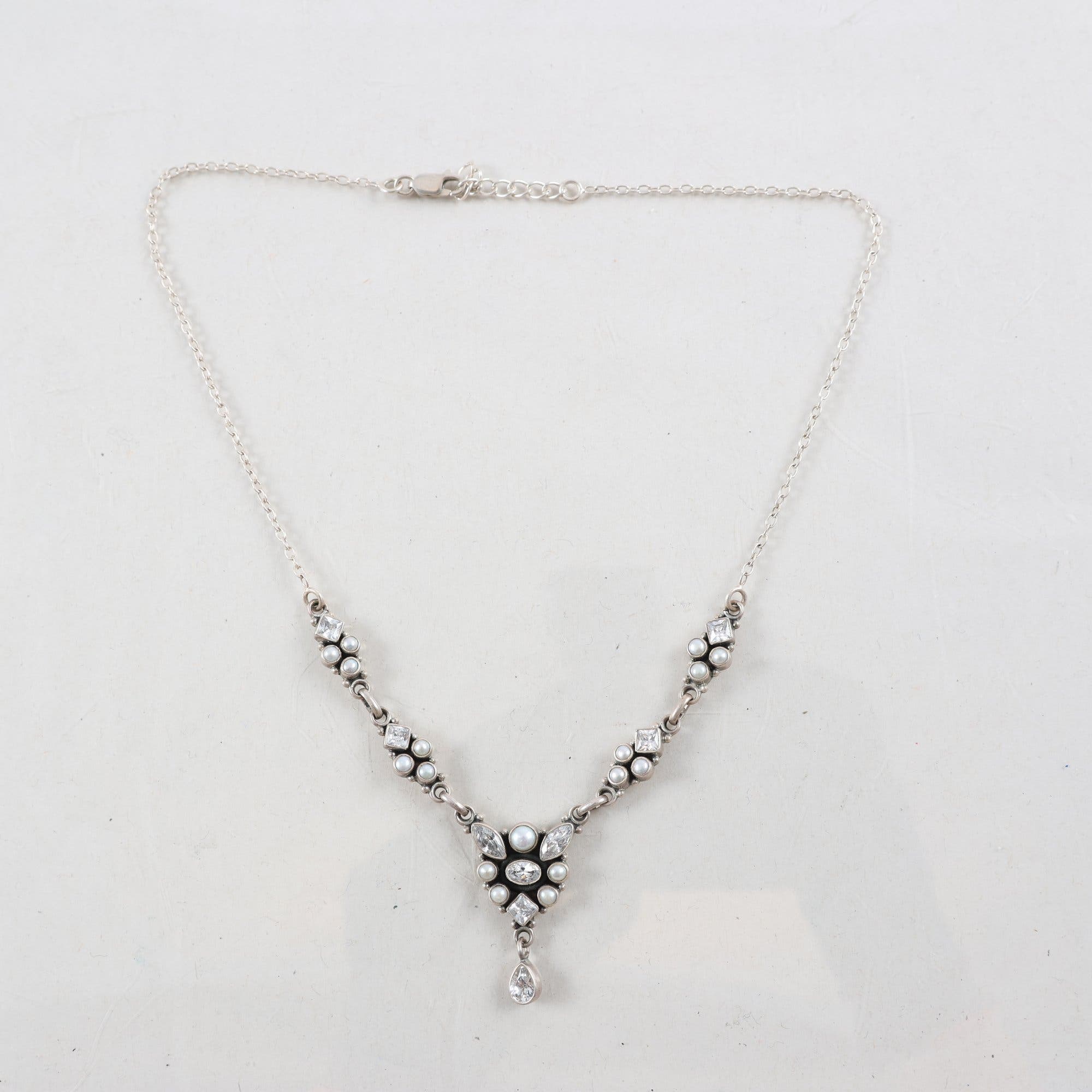 Halsband, silver