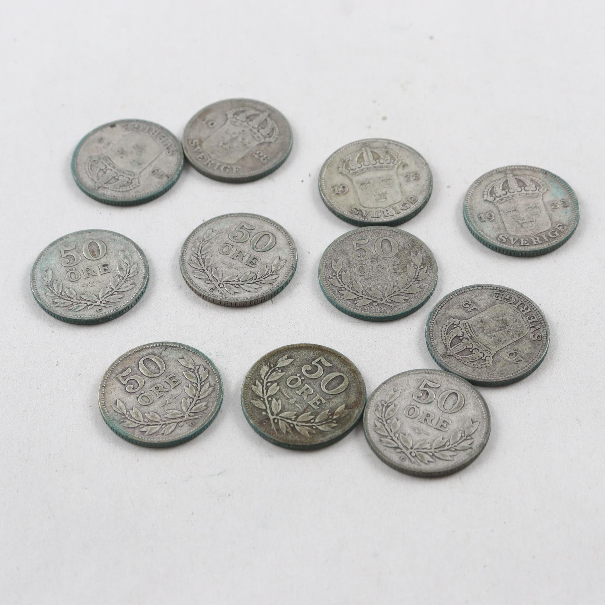 Svenska mynt, Silver 60%