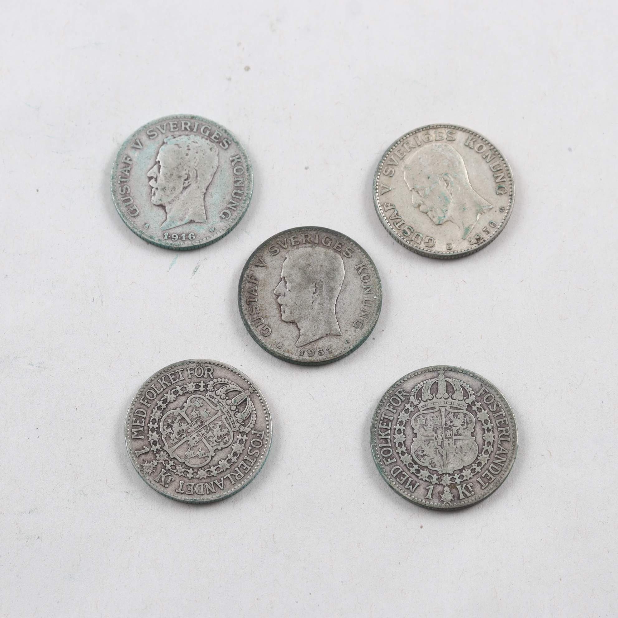 Svenska mynt, Silver 80%