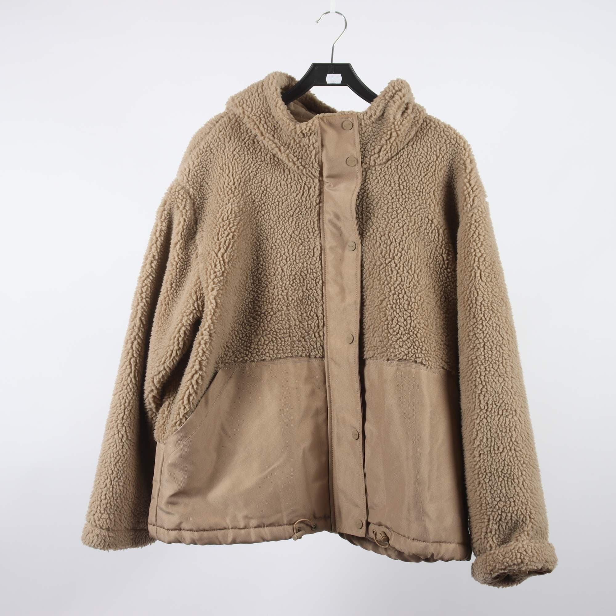 Teddyjacka, Carin Wester, beige, pile, stl. M.
