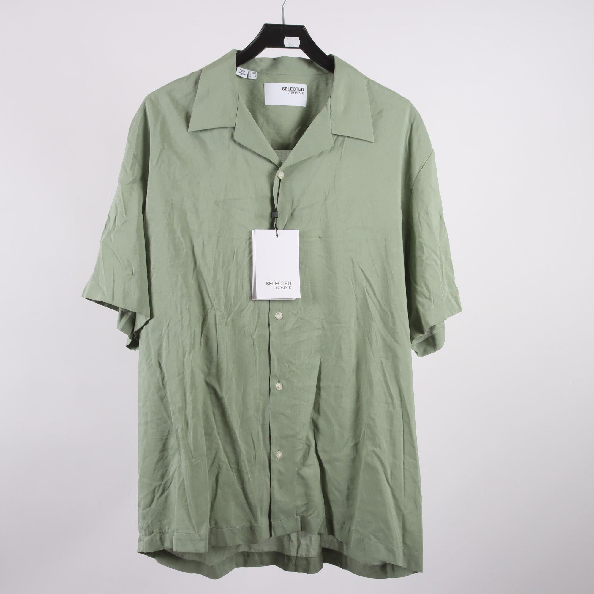 Skjorta, Selected Homme, grön, stl. XXL.