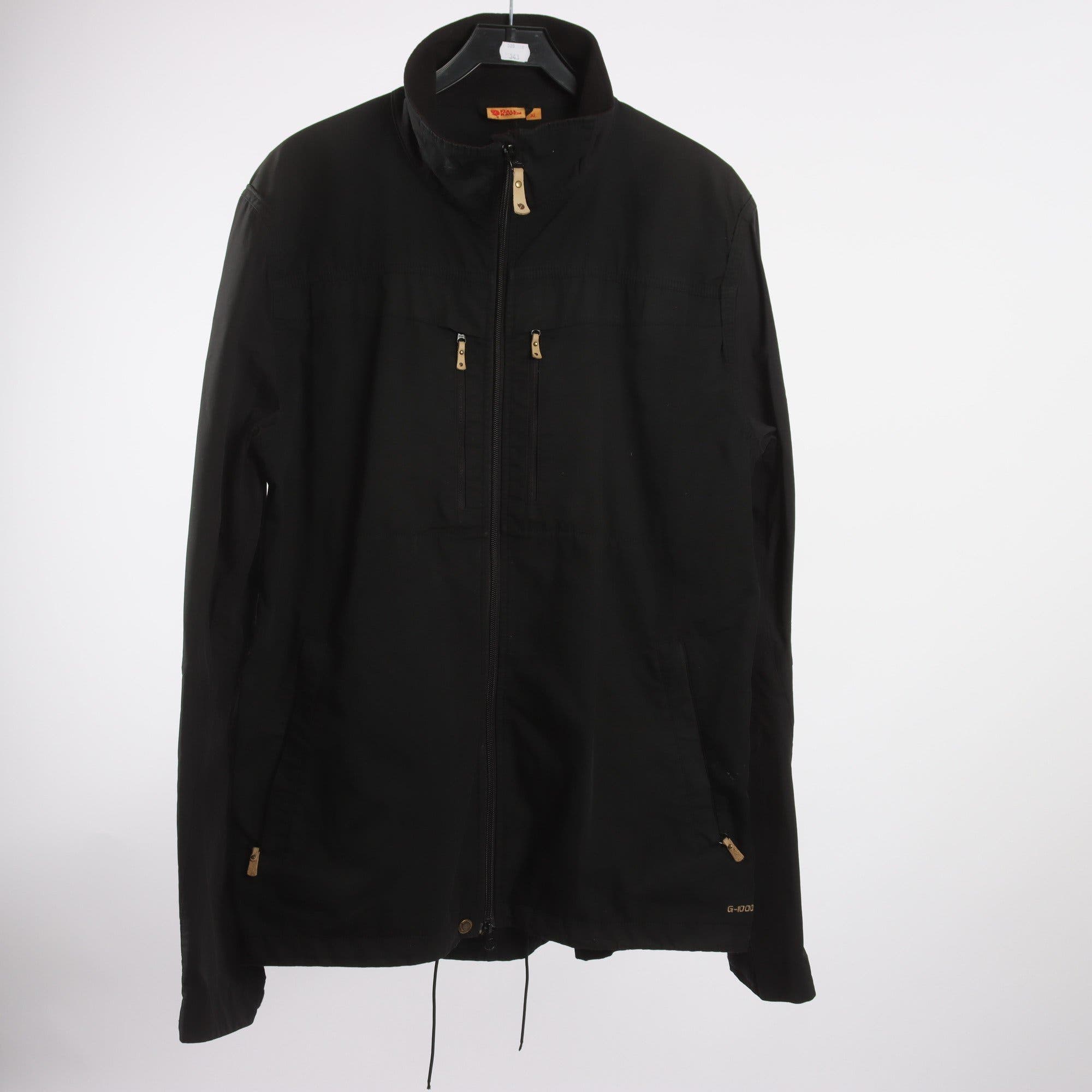 Friluftsjacka, Fjällräven, svart, stl. XL.