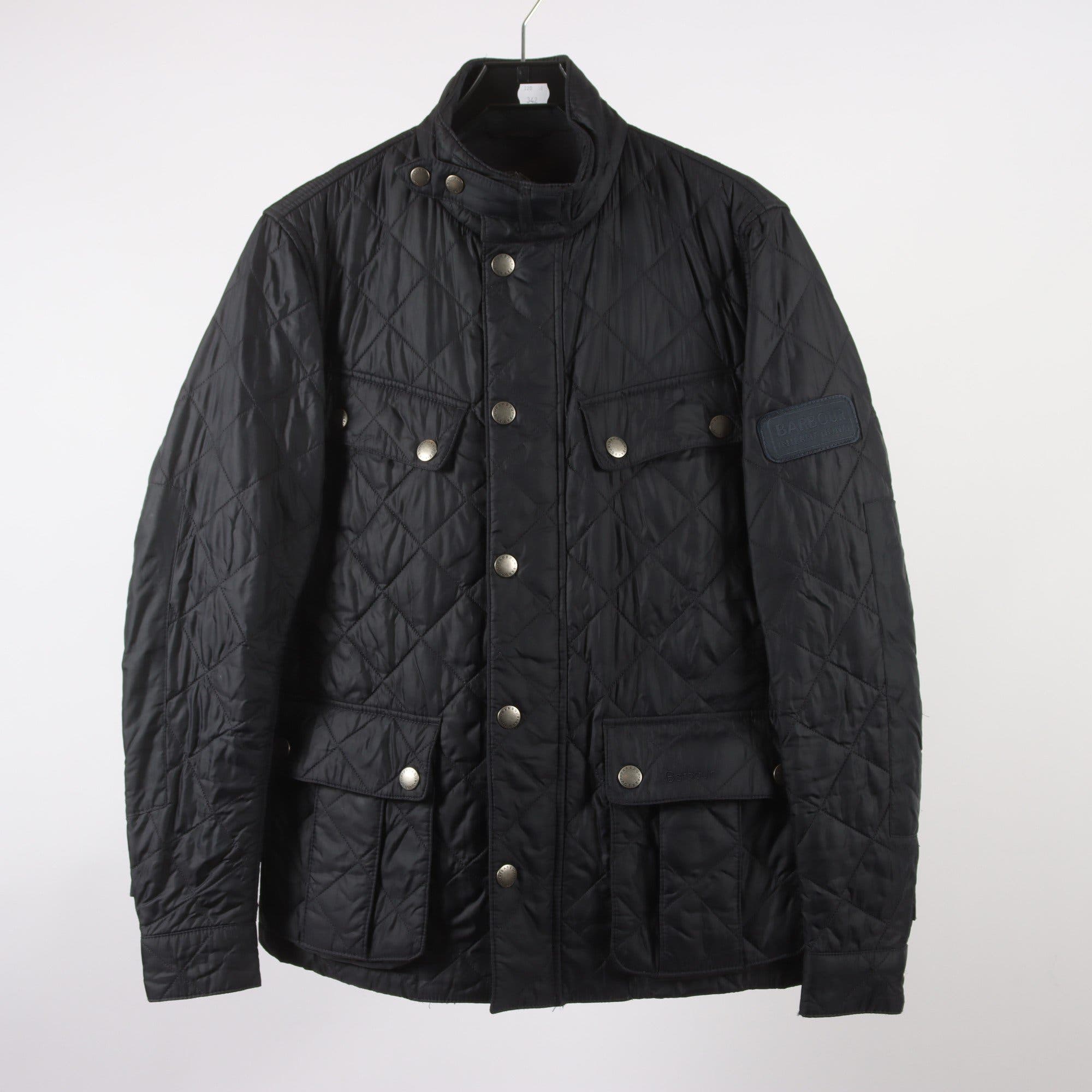 Jacka, Barbour, blå, stl. S.