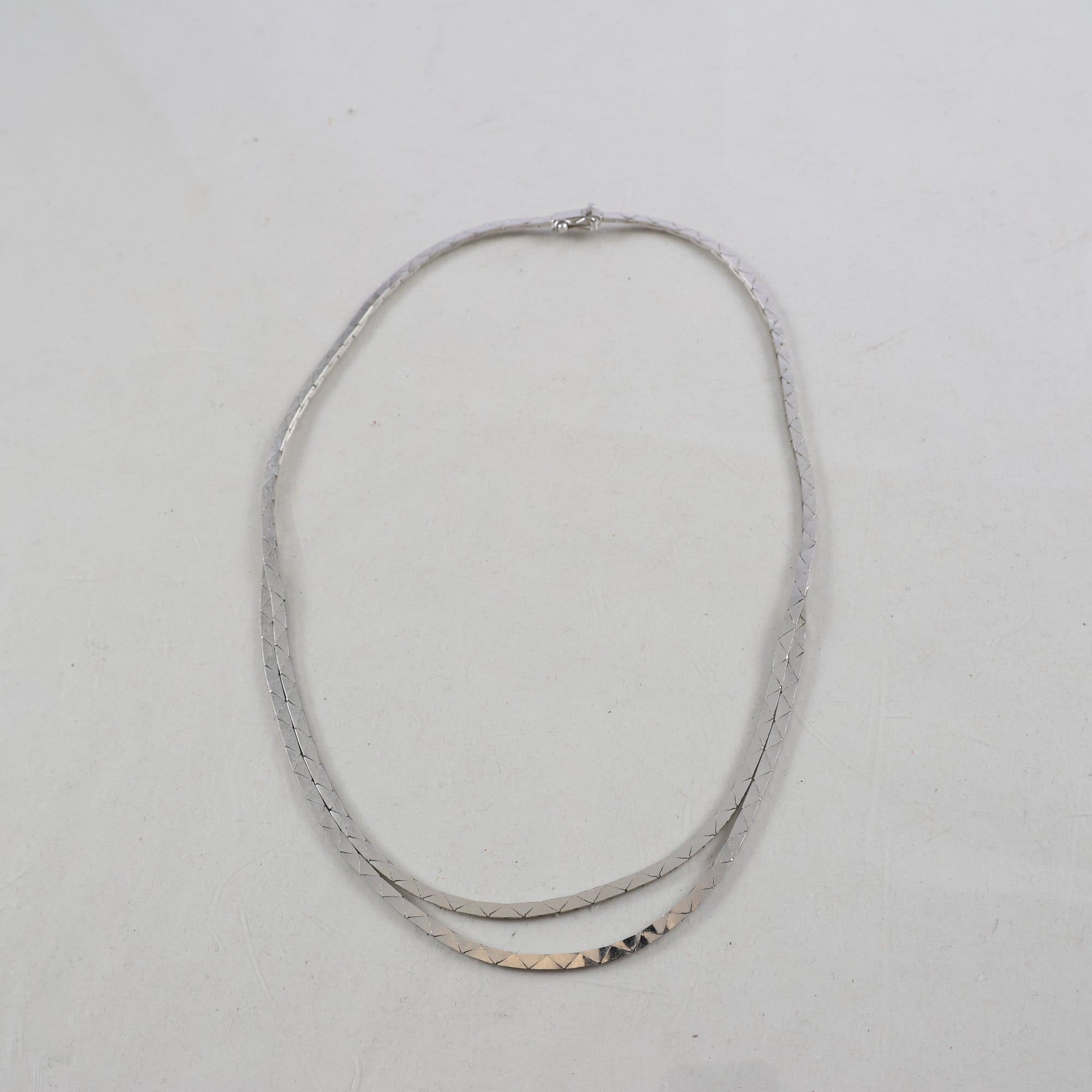 Halsband, silver