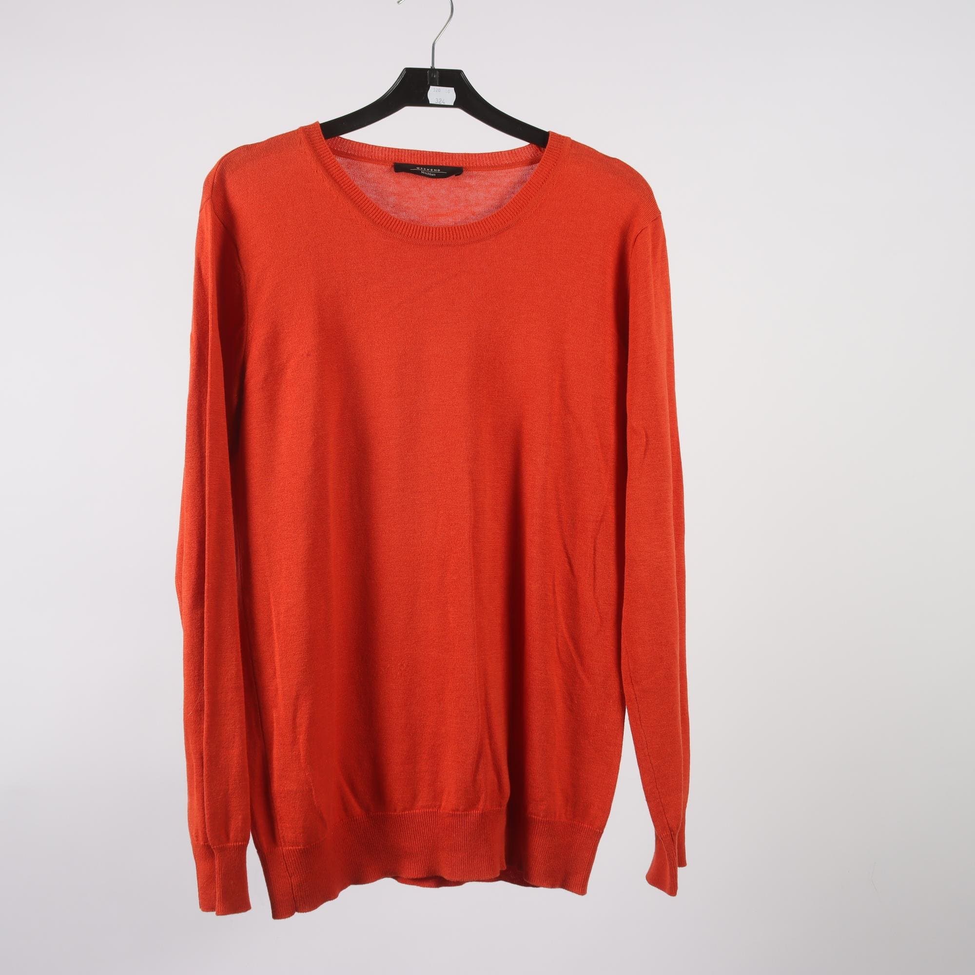 Tröja, MaxMara x Weekend, orange, stl. ca. S/M.