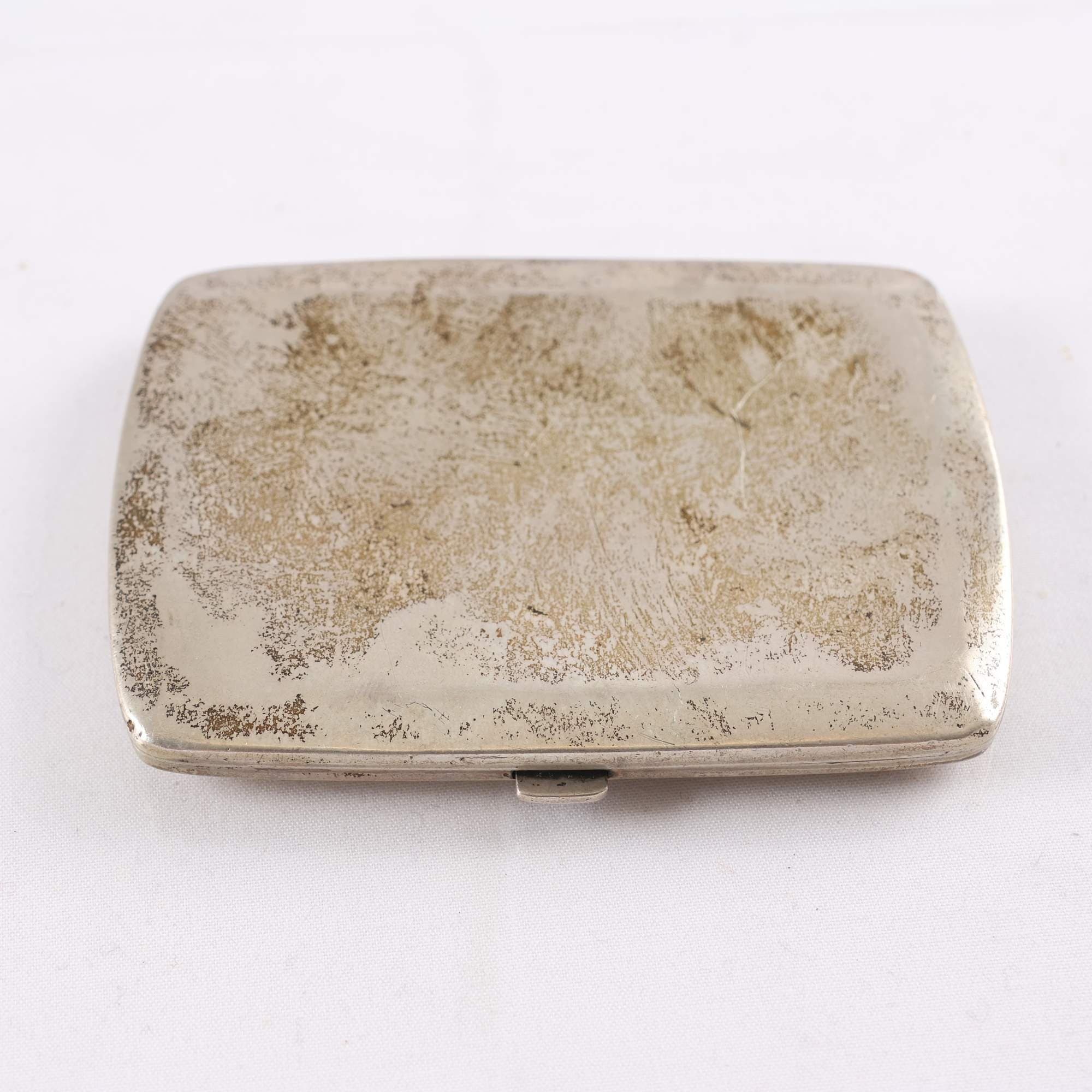 Cigarettetui, silver, 830, Tyskland