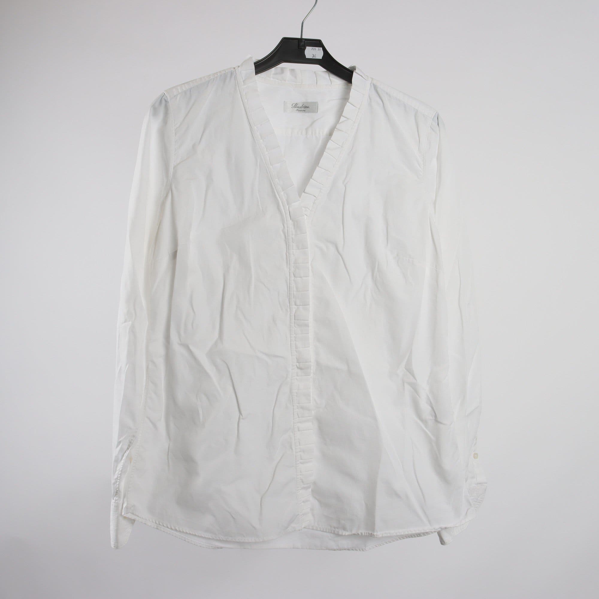 Blus, Stenströms, vit, stl. 38