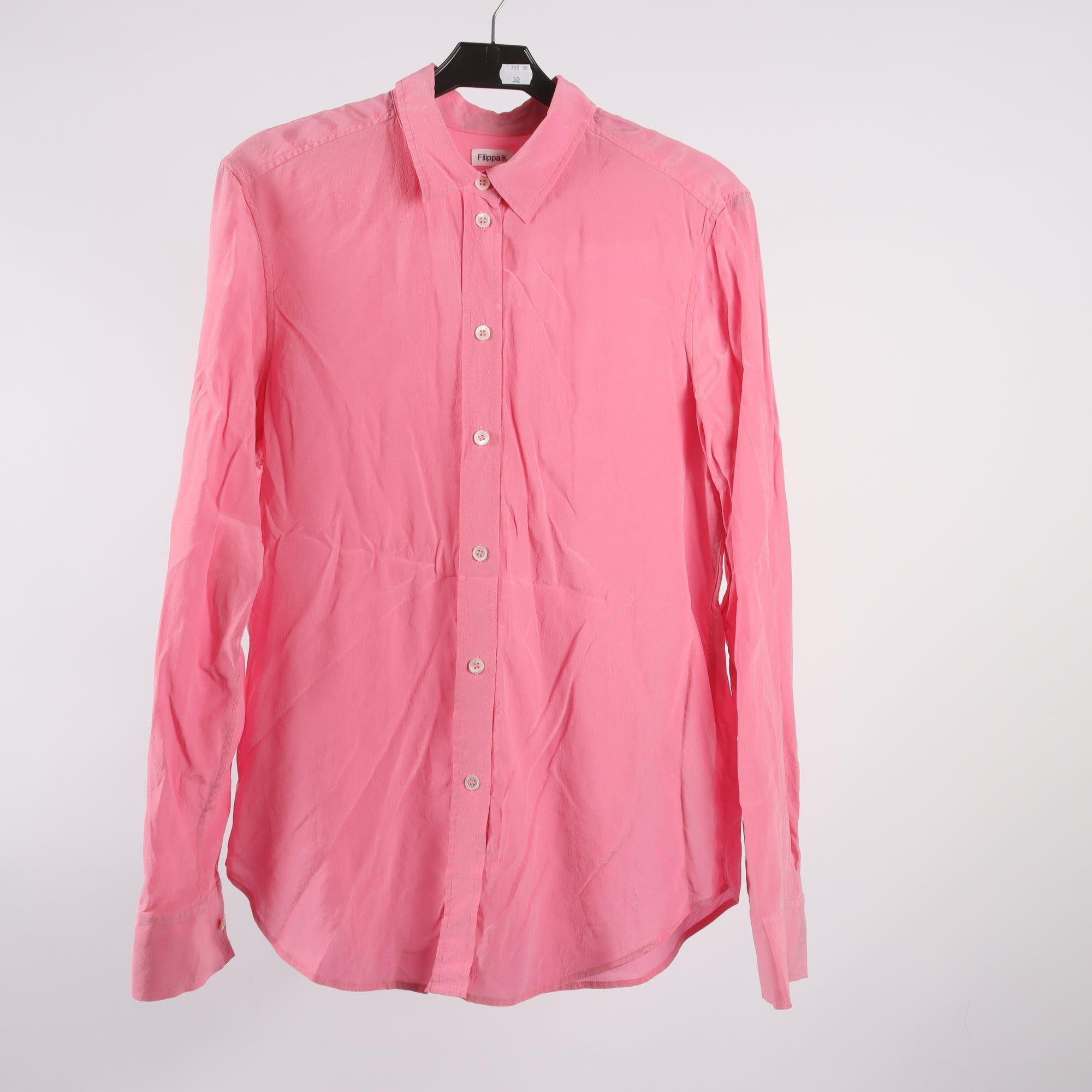Blus, Filippa K, rosa, 100% silke, stl. 38