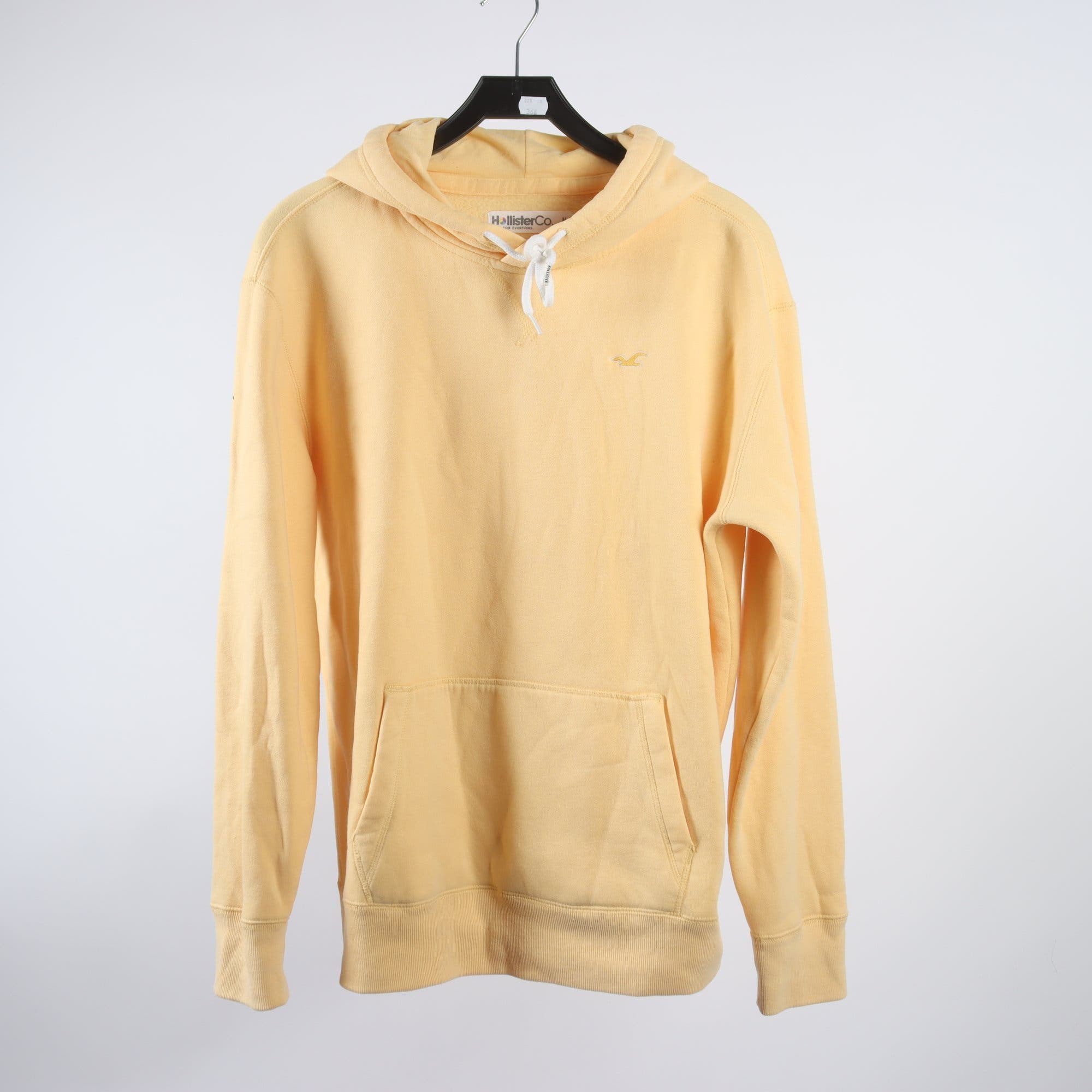 Hoodie, Hollister, gul, stl. M.