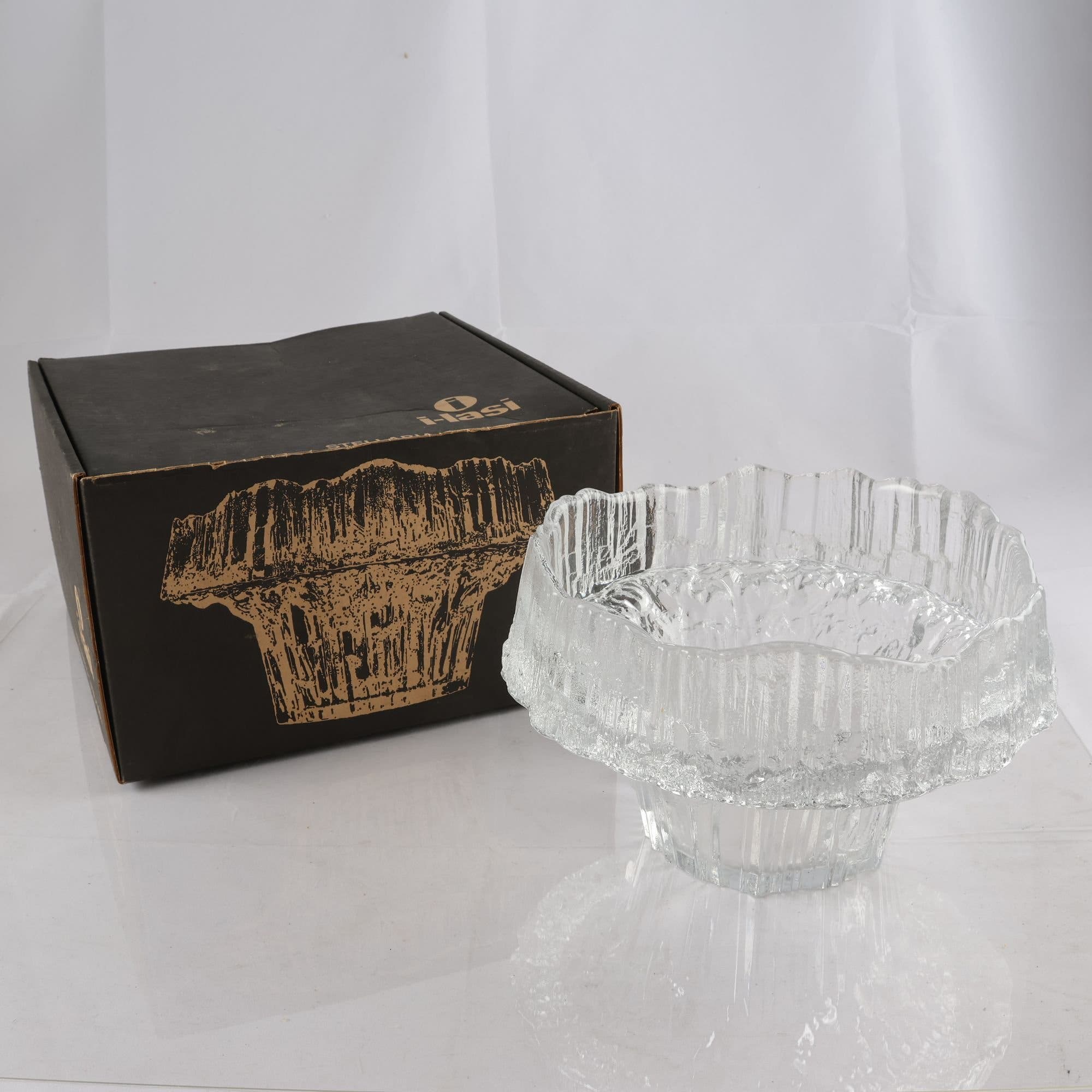 Skål, Stellaria, Tapio Wirkkala, Iittala, signad, nr 3450. Samfraktas ej.