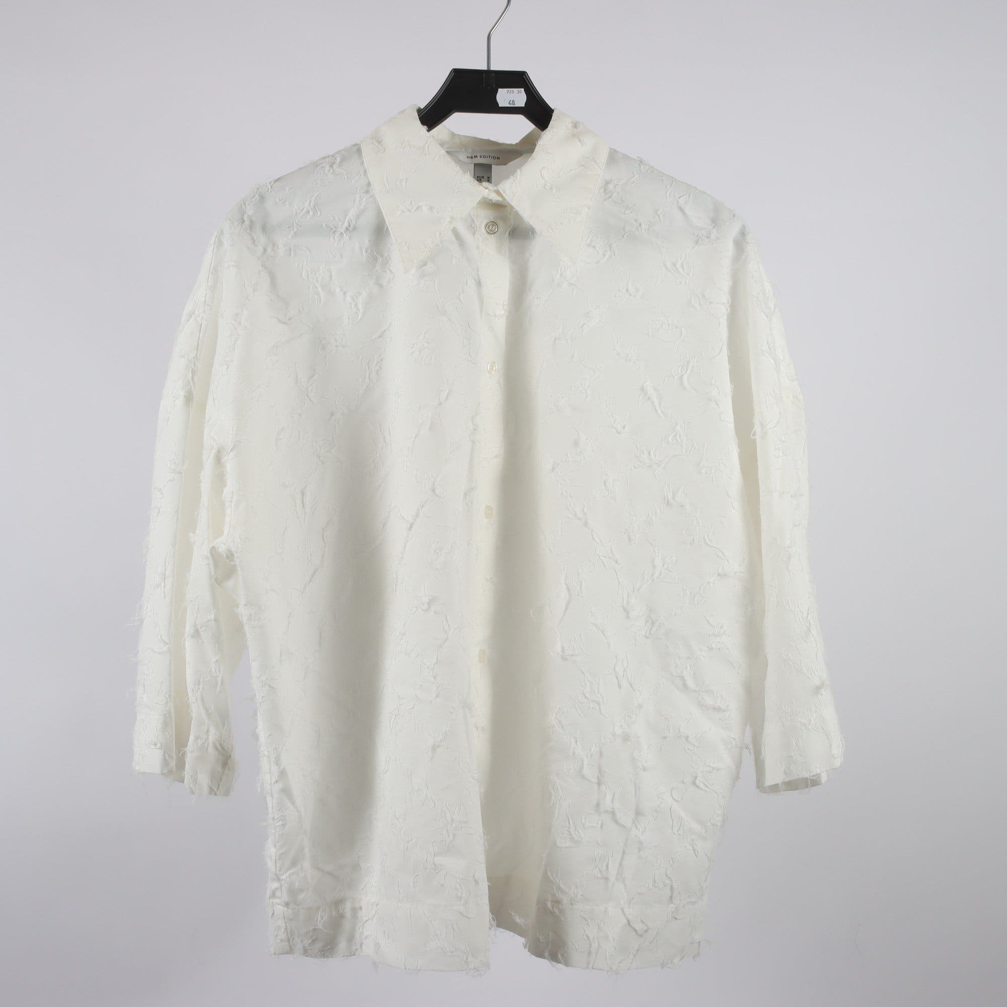 Blus, H&M Edition, vit, stl. M