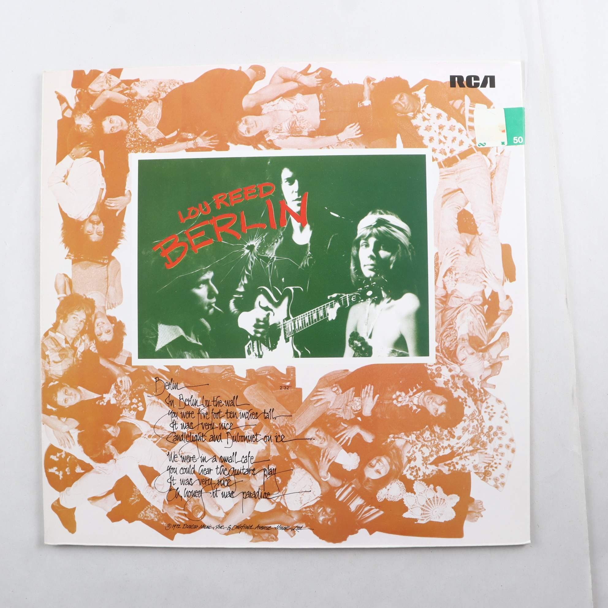 LP Lou Reed, Berlin