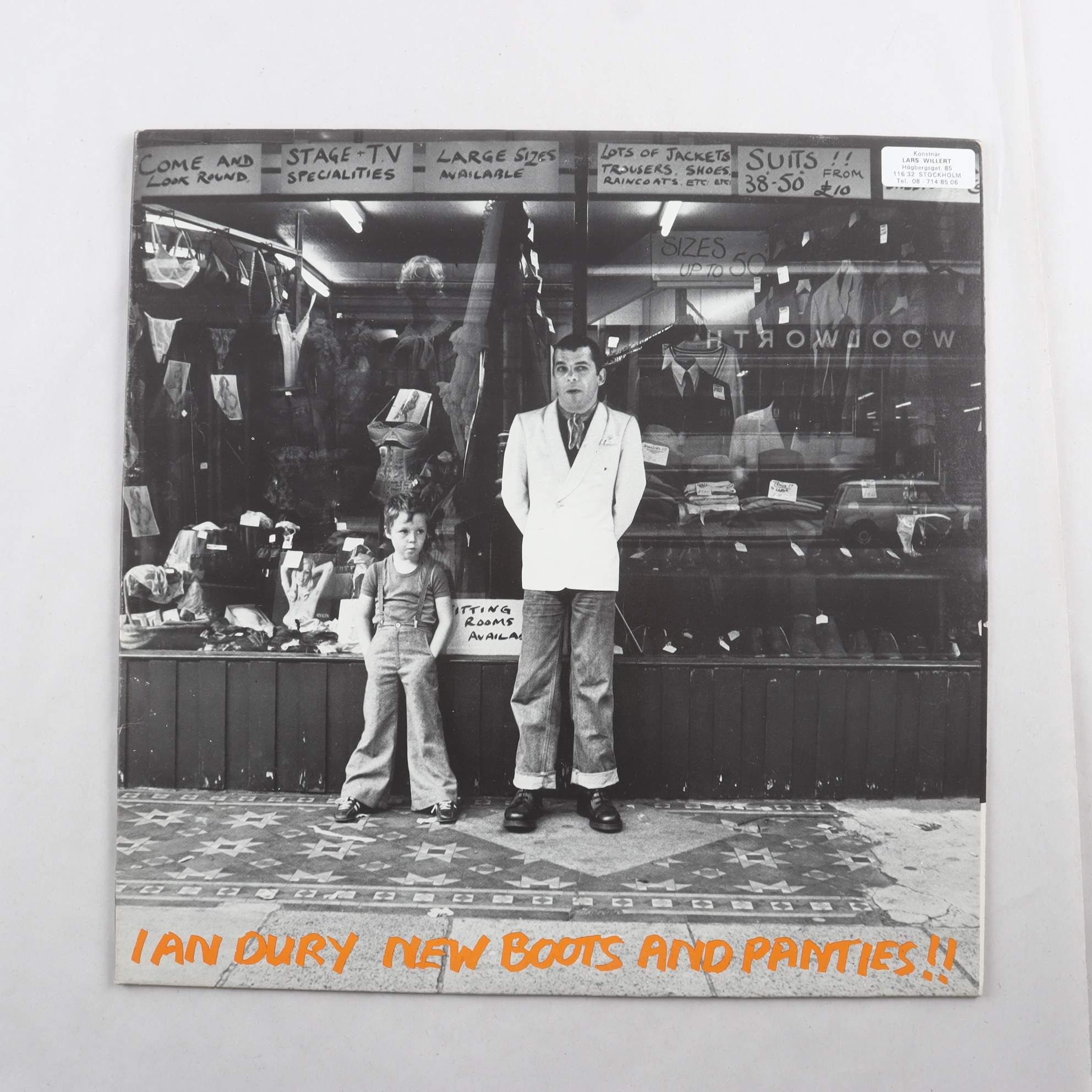 LP Ian Dury, New Boots And Panties!!