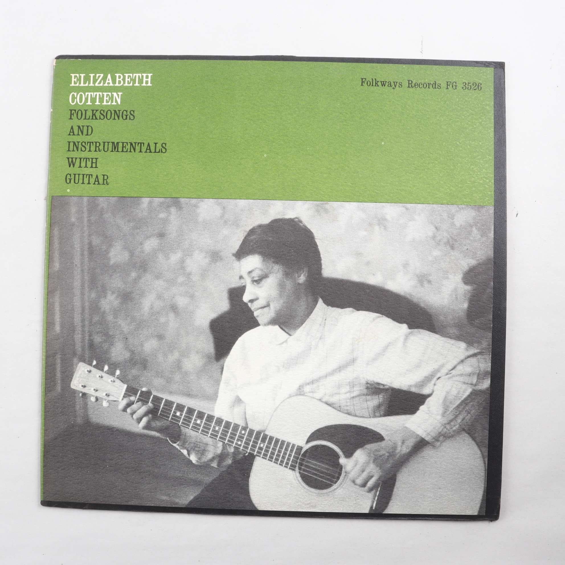 LP Elizabeth Cotten, Folksongs And Instrumentals With Guitar