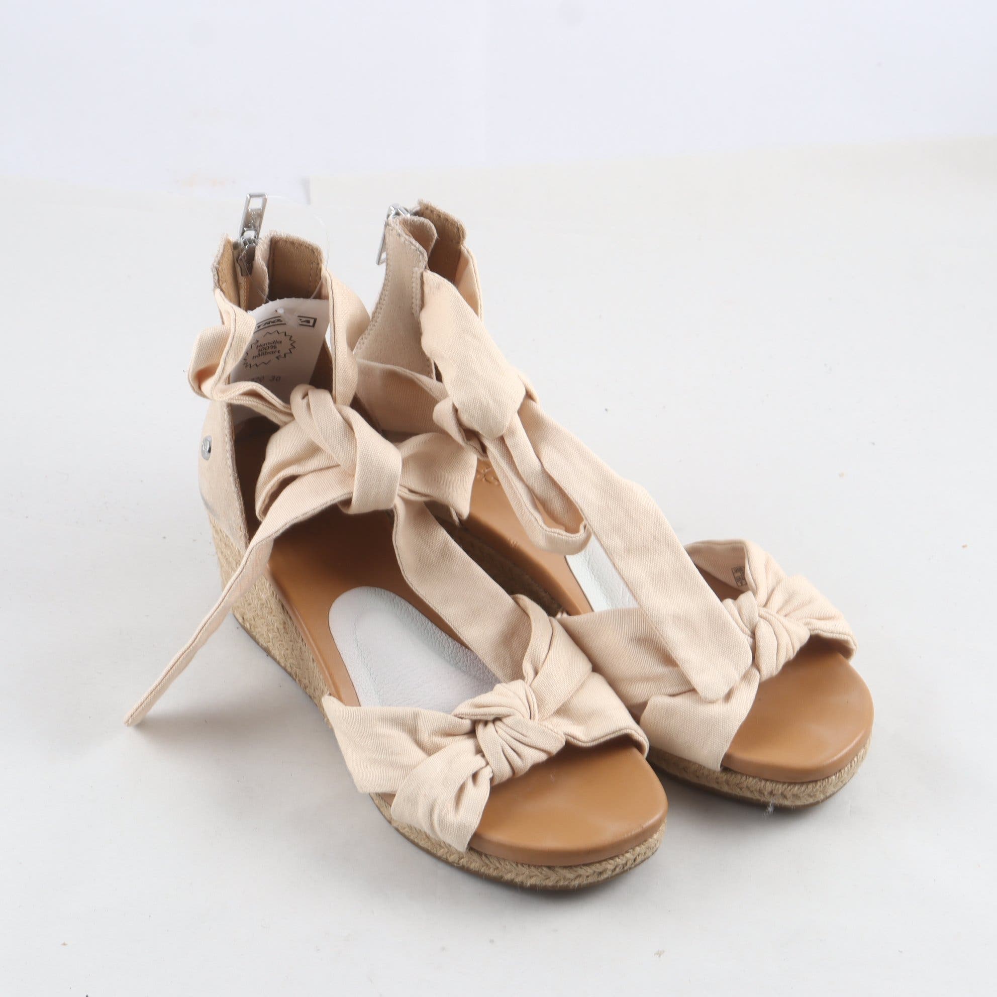 Espadrillos, Ugg, ljusbeige, stl. 37