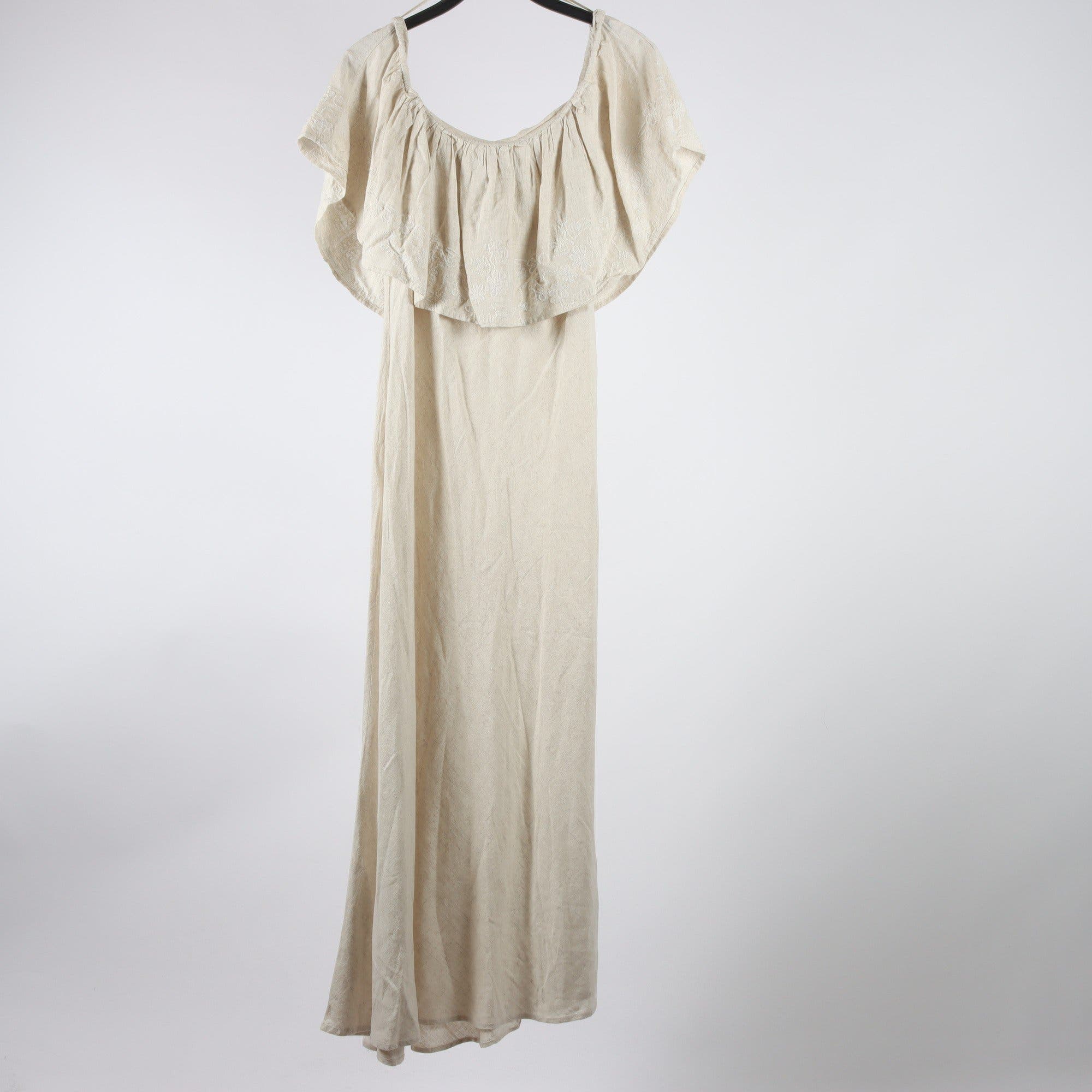 Klänning, Lindex, beige, L.