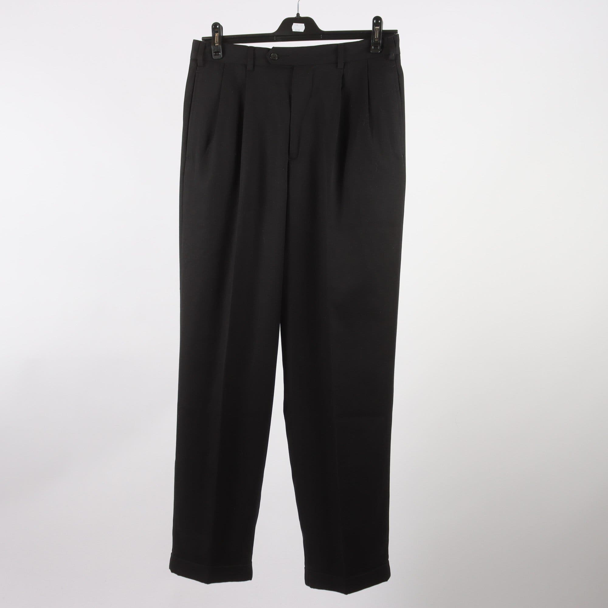 Kostymbyxor, Lyle & Scott, svart, stl. 32″/32.