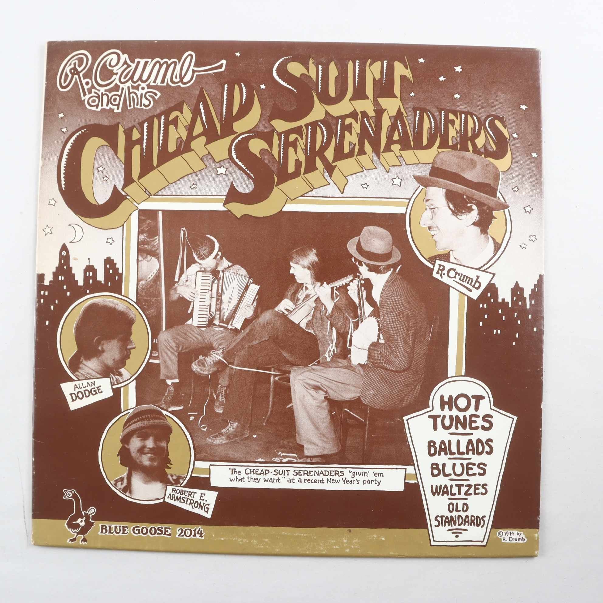 LP R. Crumb And His Cheap Suit Serenaders, S/T
