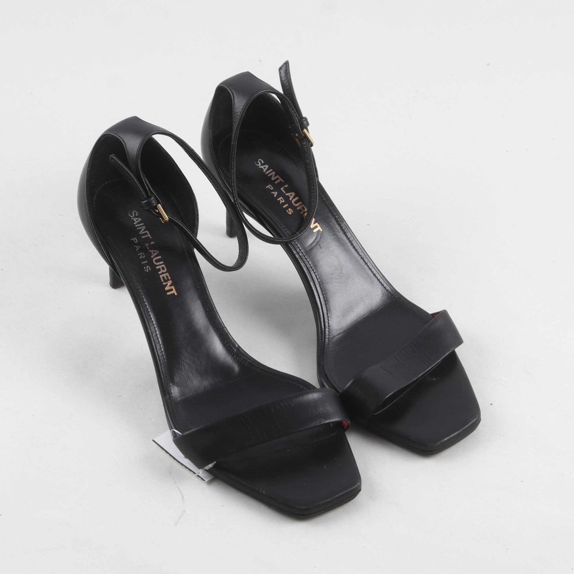 Sandaletter, Saint Laurent, svart, stl. 35½