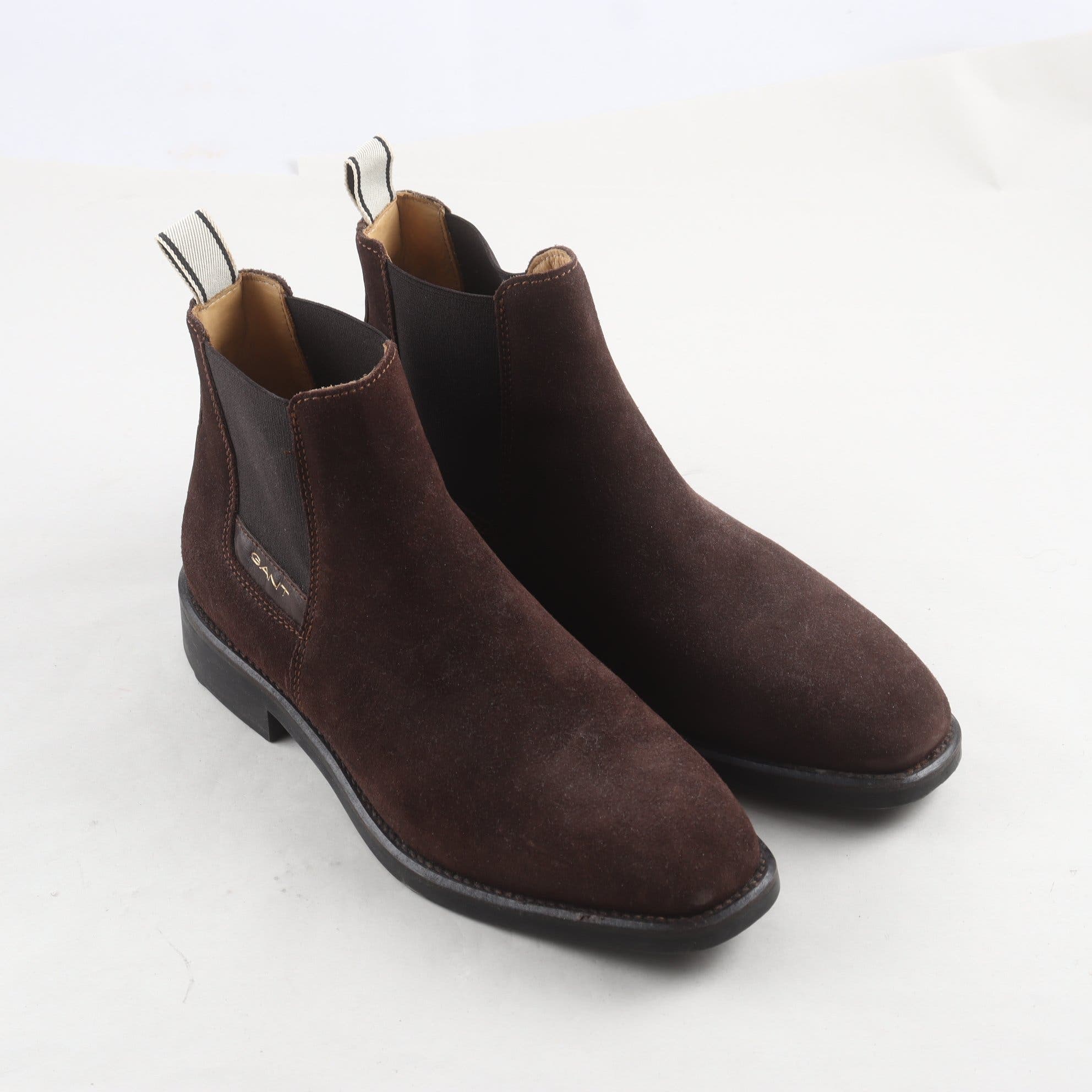Chelsea boots, Gant, brun, skinn, stl. 40.
