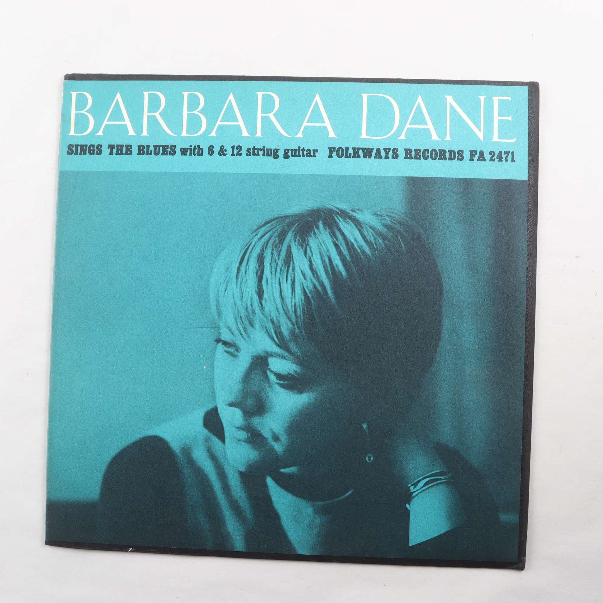 LP Barbara Dane, Sings The Blues With 6 & 12 String Guitar