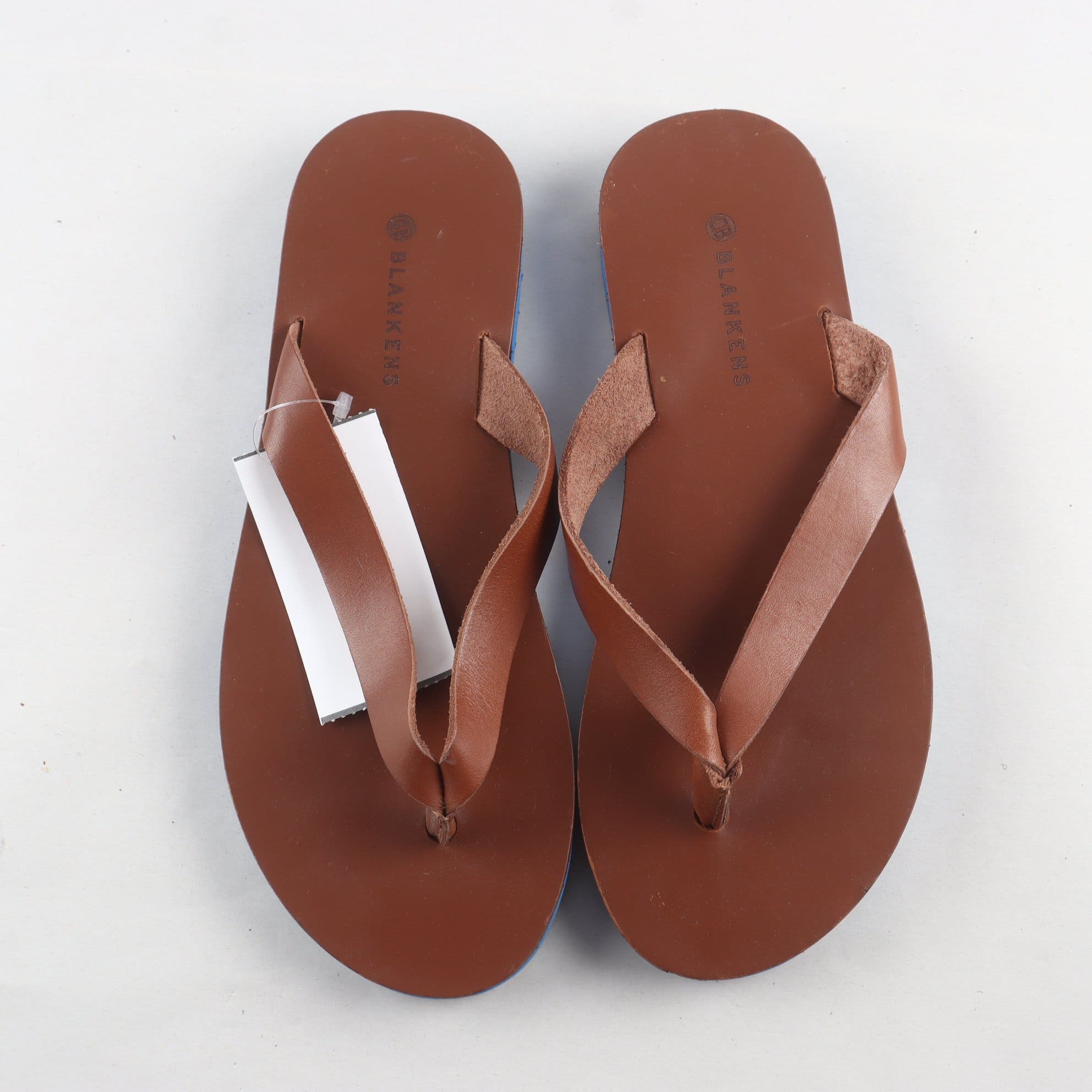 Sandaler, Blankens, brun, blå, stl. 36