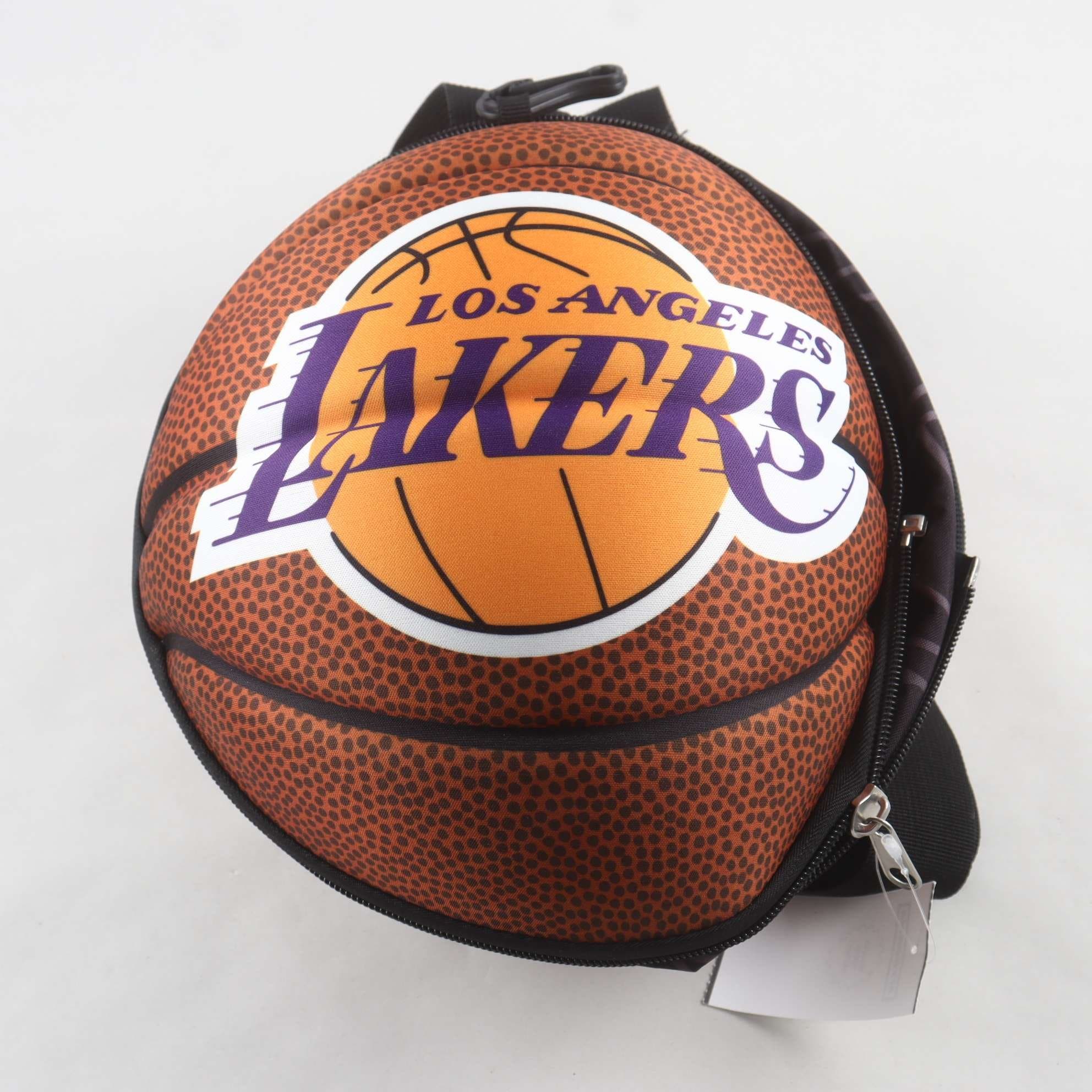 Sportväska, Los Angeles Lakers, svart, mönstrad