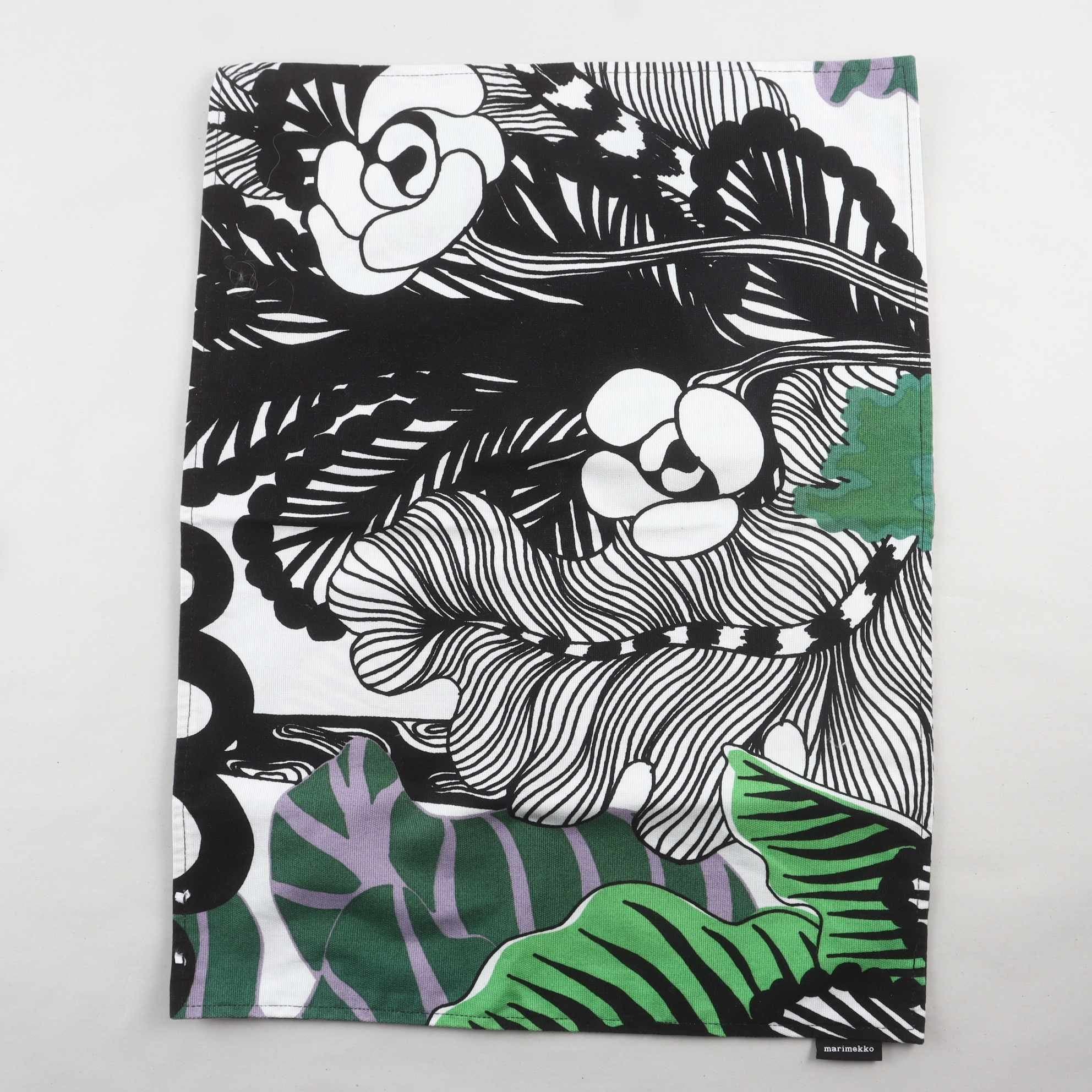 Bordstablett, 3 st, marimekko, mönstrad, stl. 42 x 32 cm