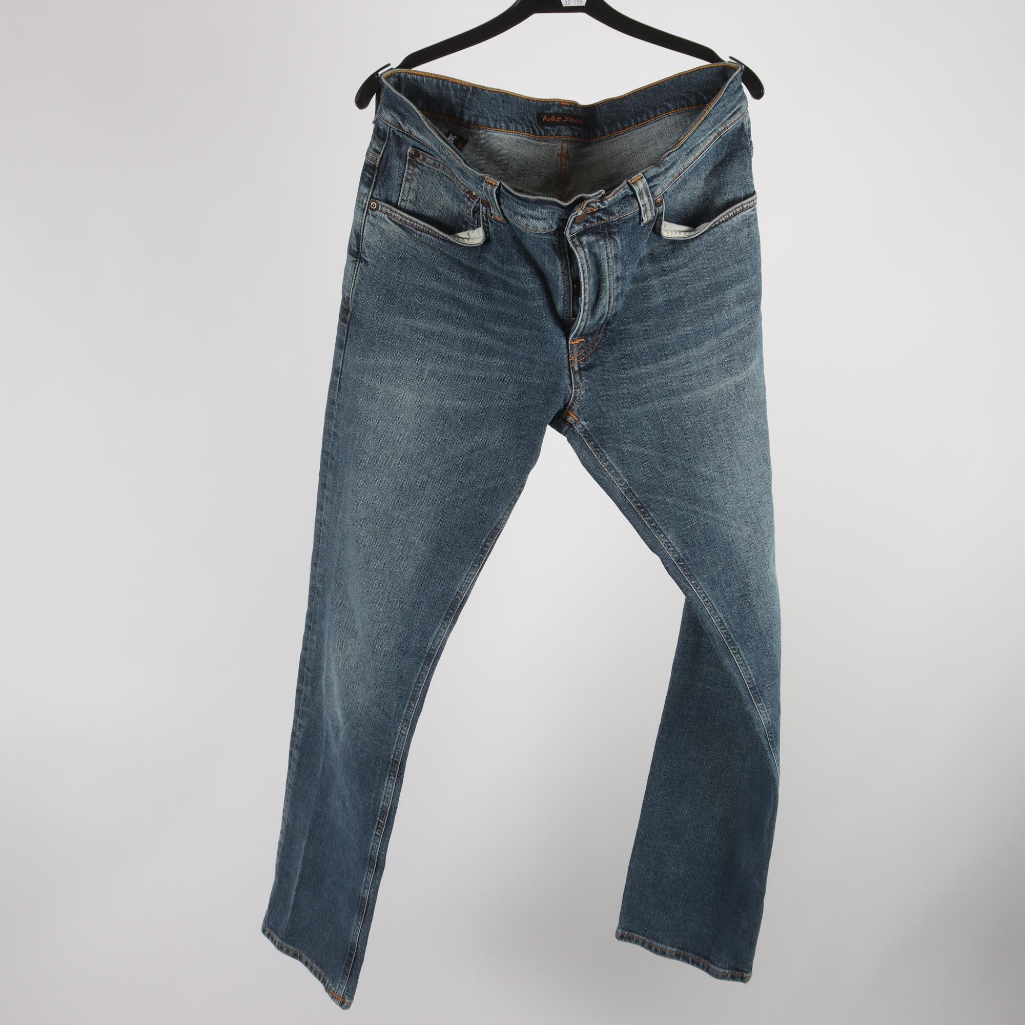 Jeans, Nudie ”Grim Tim”, stl. 34/32