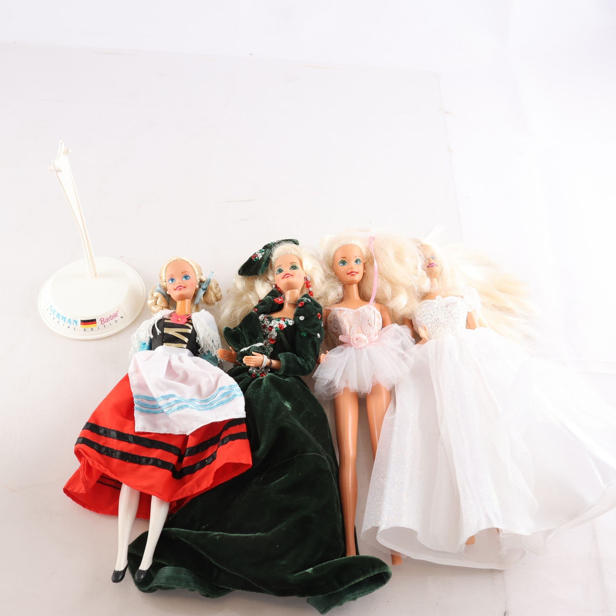 Dockor, Barbie mattel, blandat.