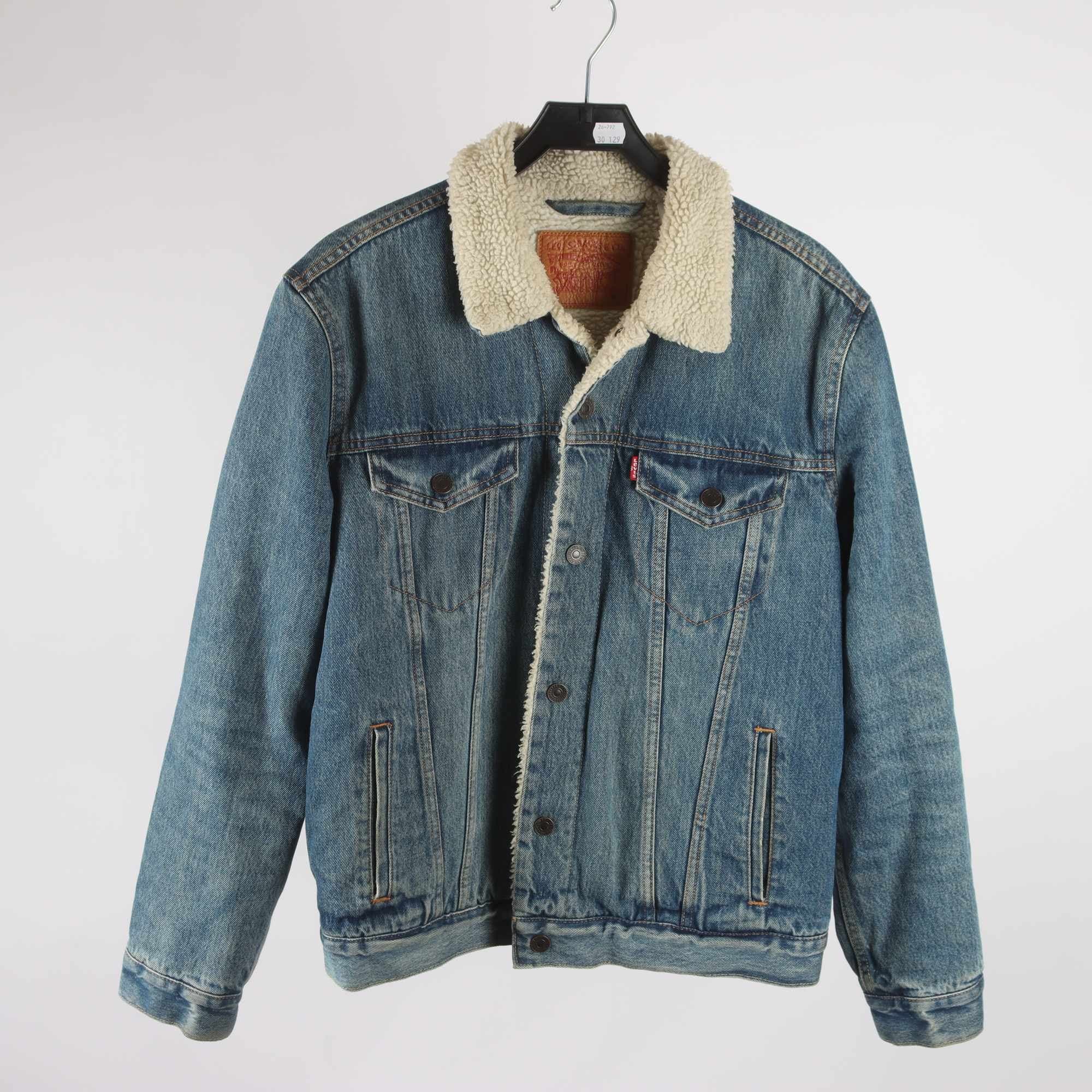 Fodrad jeansjacka, Levi’s, stl. M