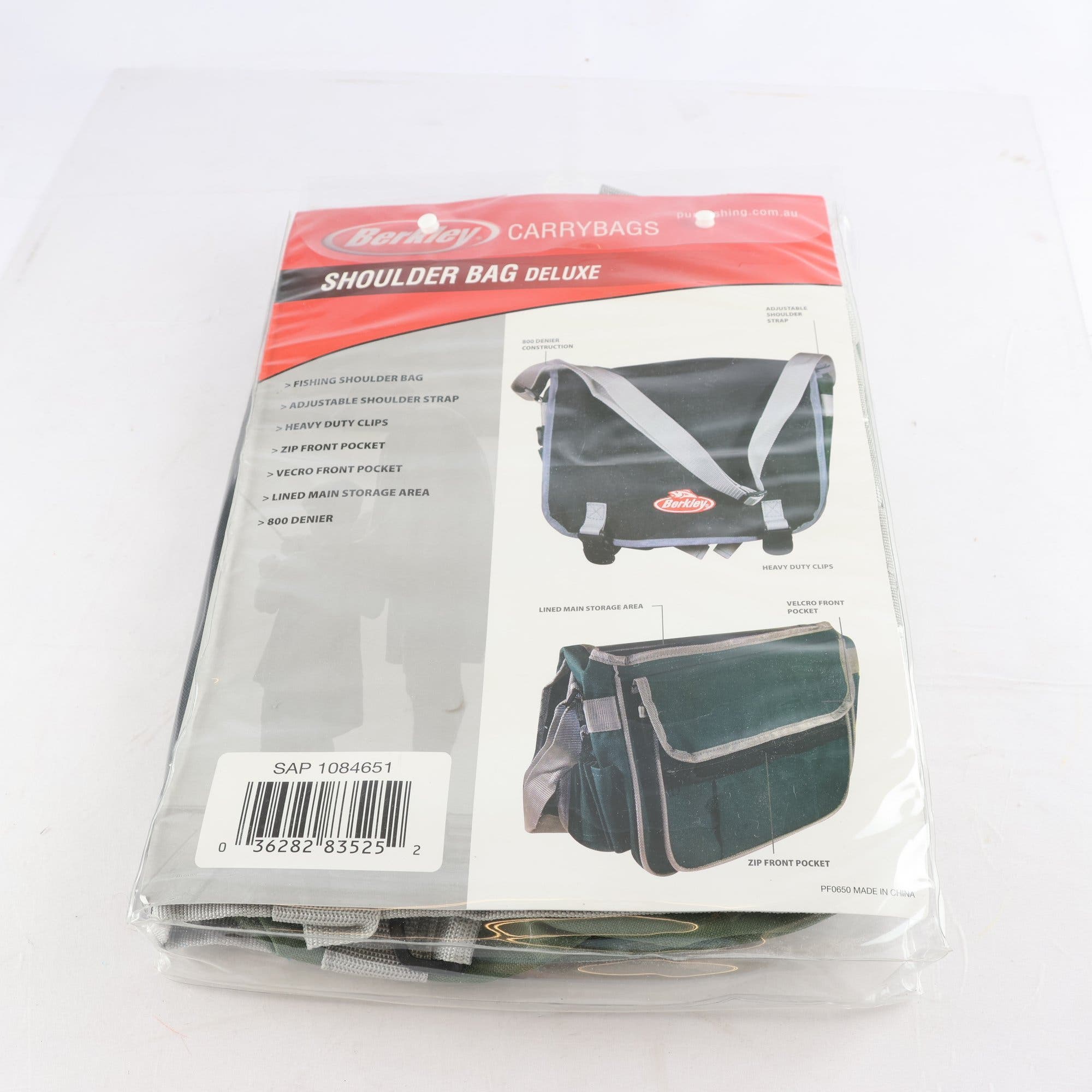 Fiskeväska, Berkley-carrybags, axelväska.