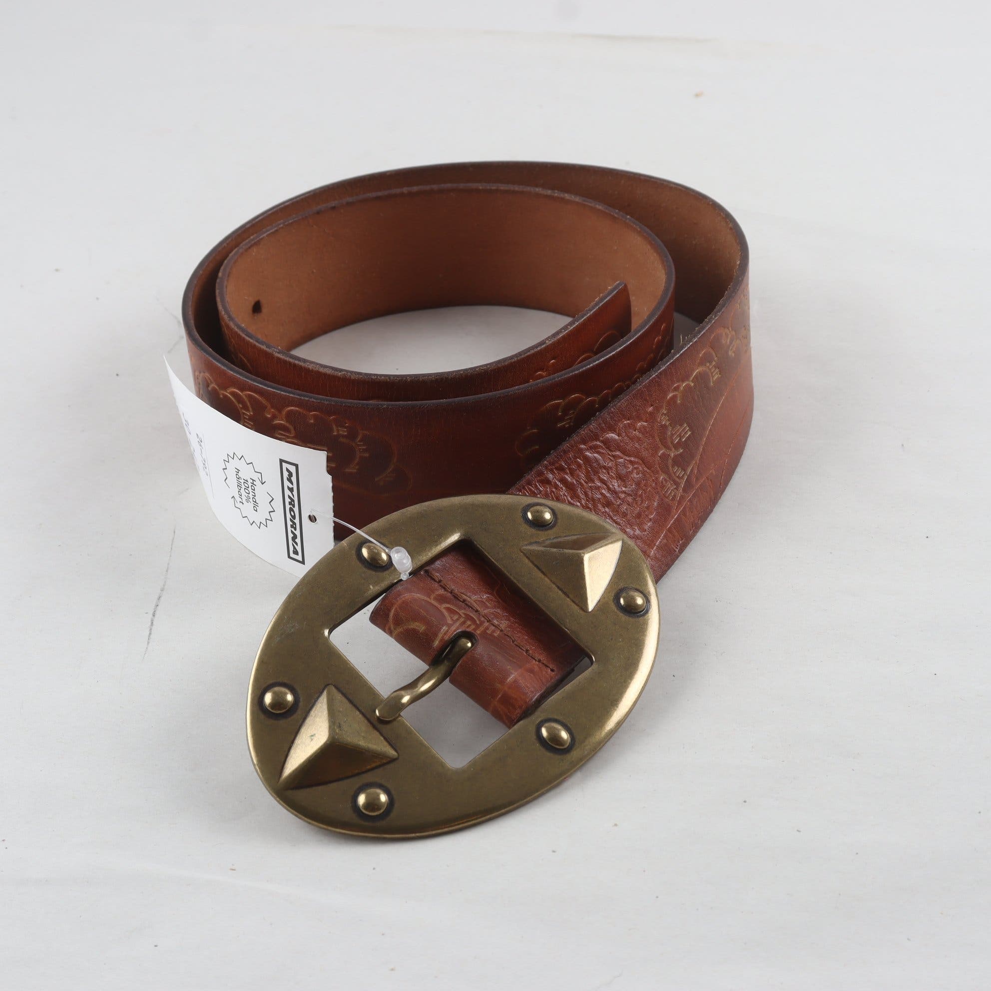 Bälte, Saddler, läder, stl. 85 (M)