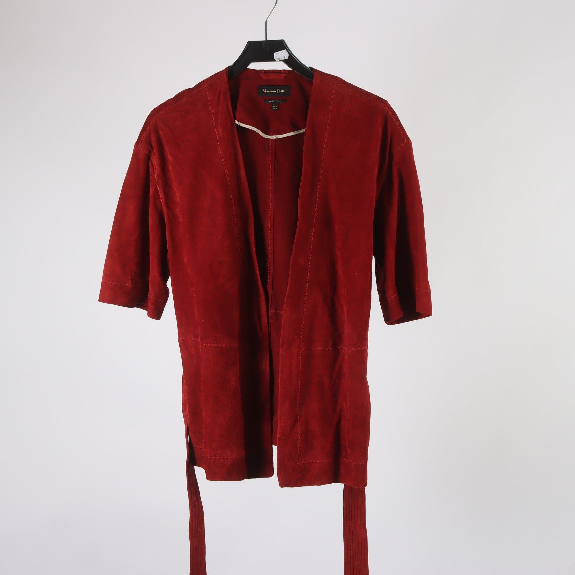 Mockajacka, Massimo Dutti, 100% läder, stl. M